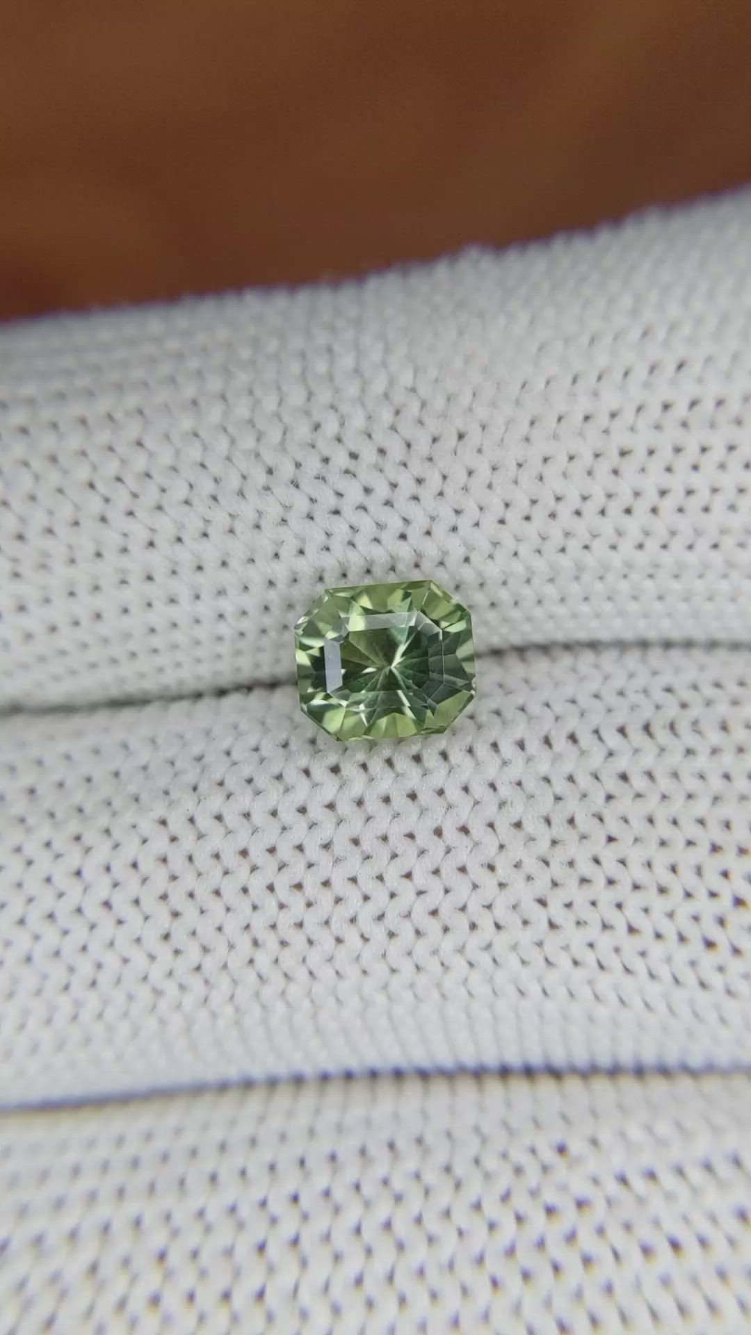 1.62 Ct. Tourmaline from Ceylon (Sri Lanka) Size Video