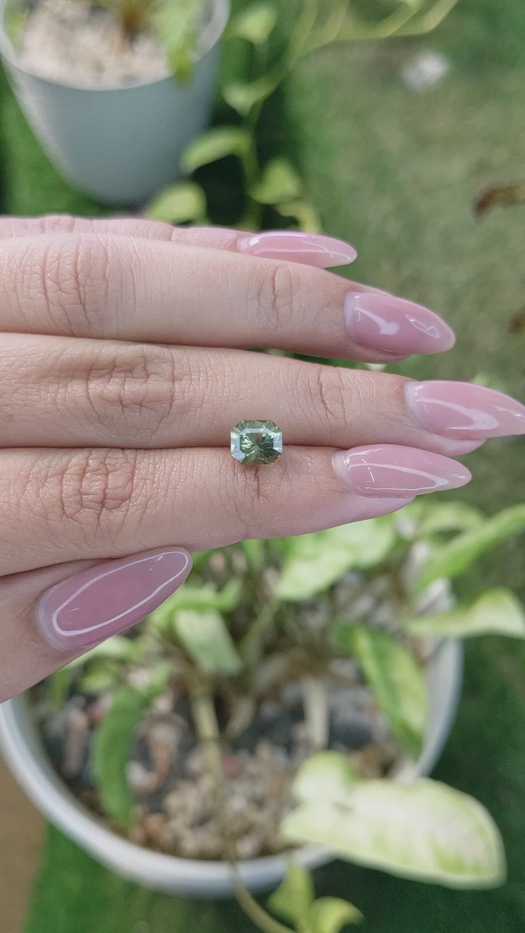 1.62 Ct. Tourmaline from Ceylon (Sri Lanka) Size Video