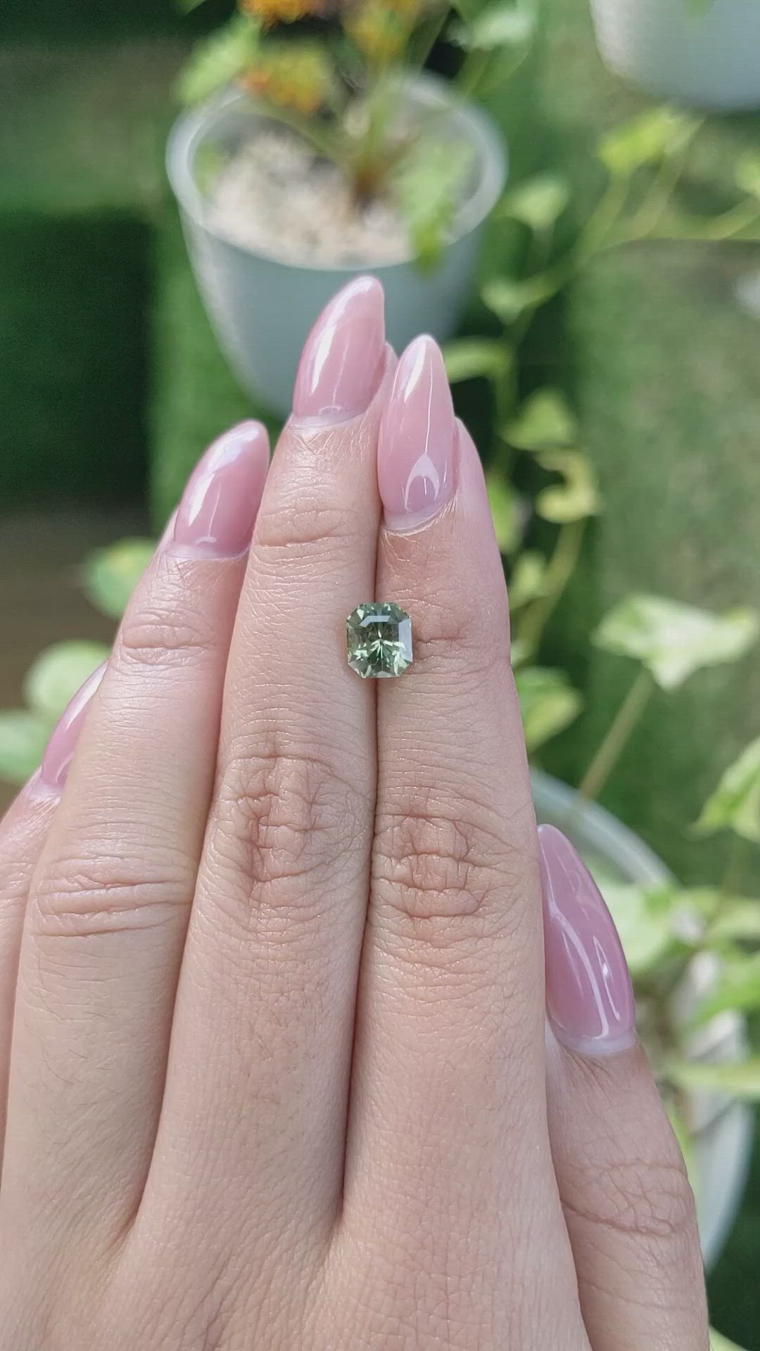 1.62 Ct. Tourmaline from Ceylon (Sri Lanka) Size Video