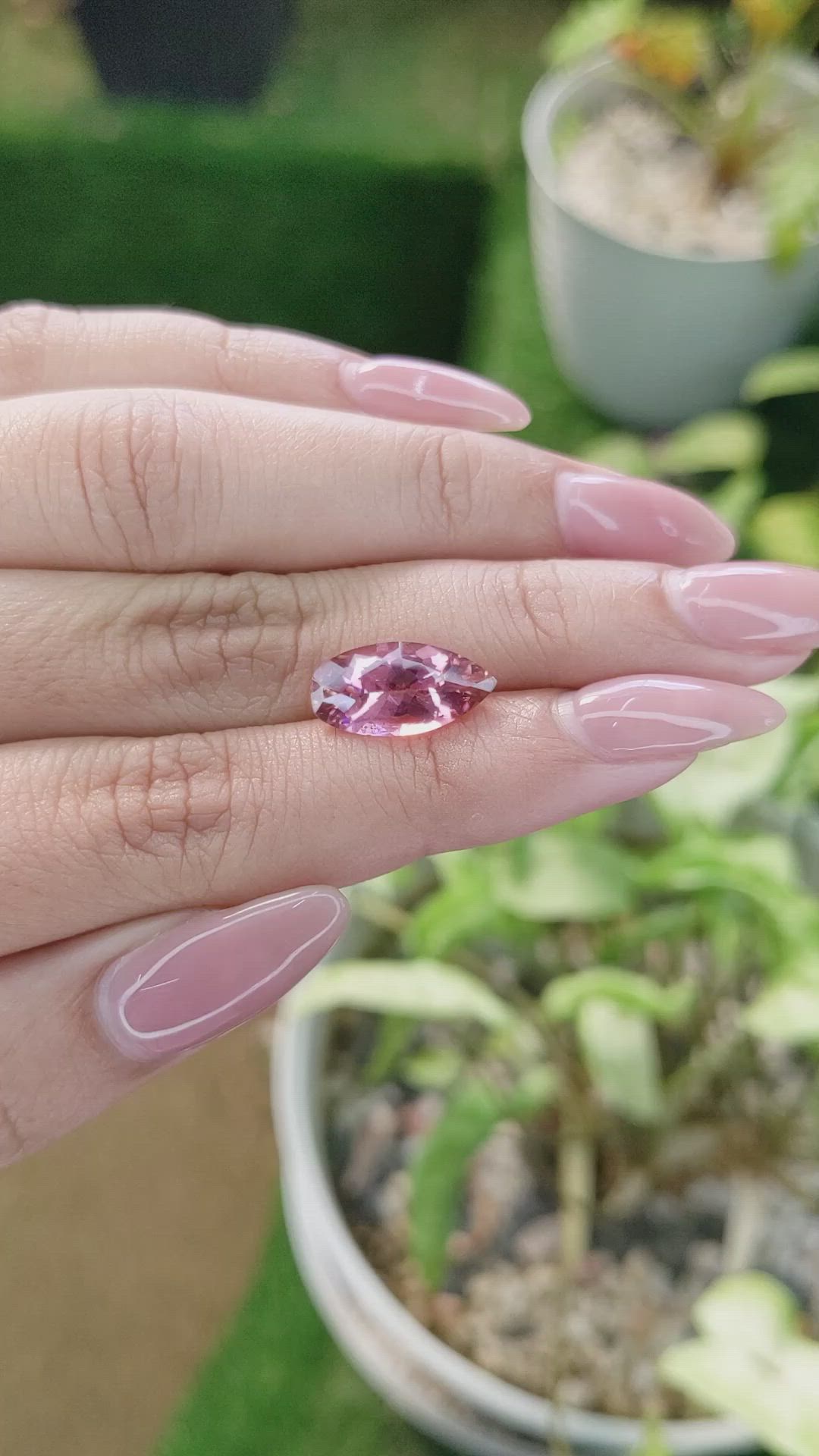 3.34 Ct. Tourmaline from Ceylon (Sri Lanka) Size Video