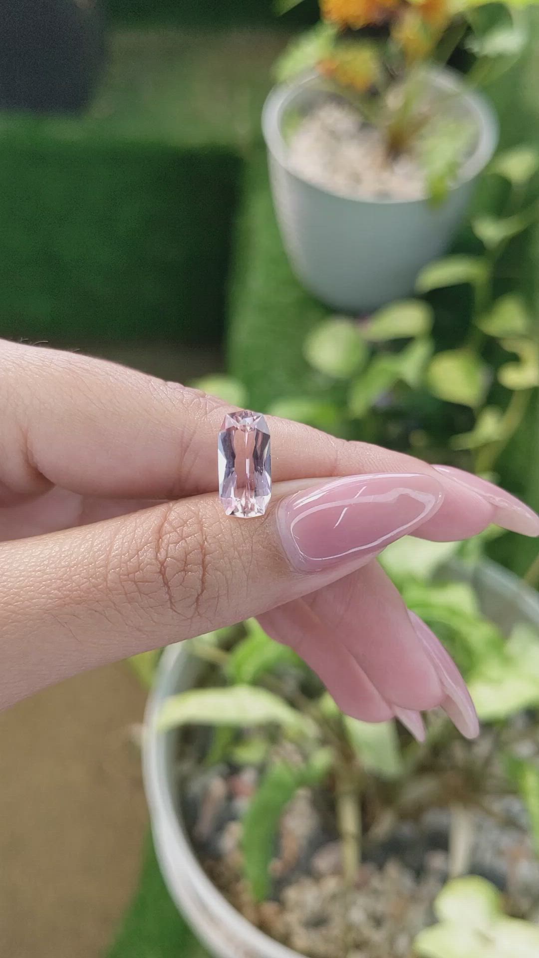 2.68 Ct. Tourmaline from Ceylon (Sri Lanka) Size Video