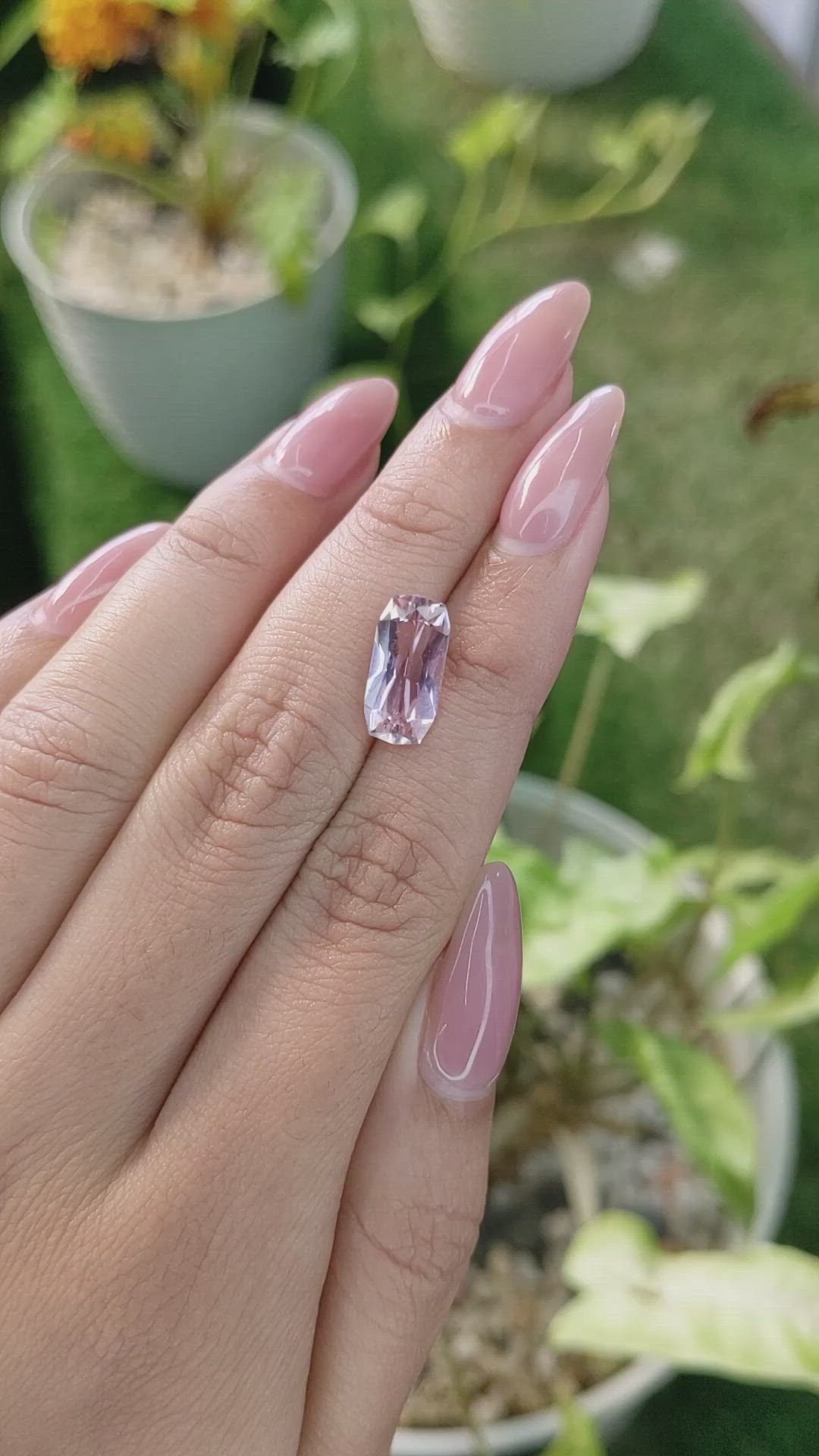 2.68 Ct. Tourmaline from Ceylon (Sri Lanka) Size Video