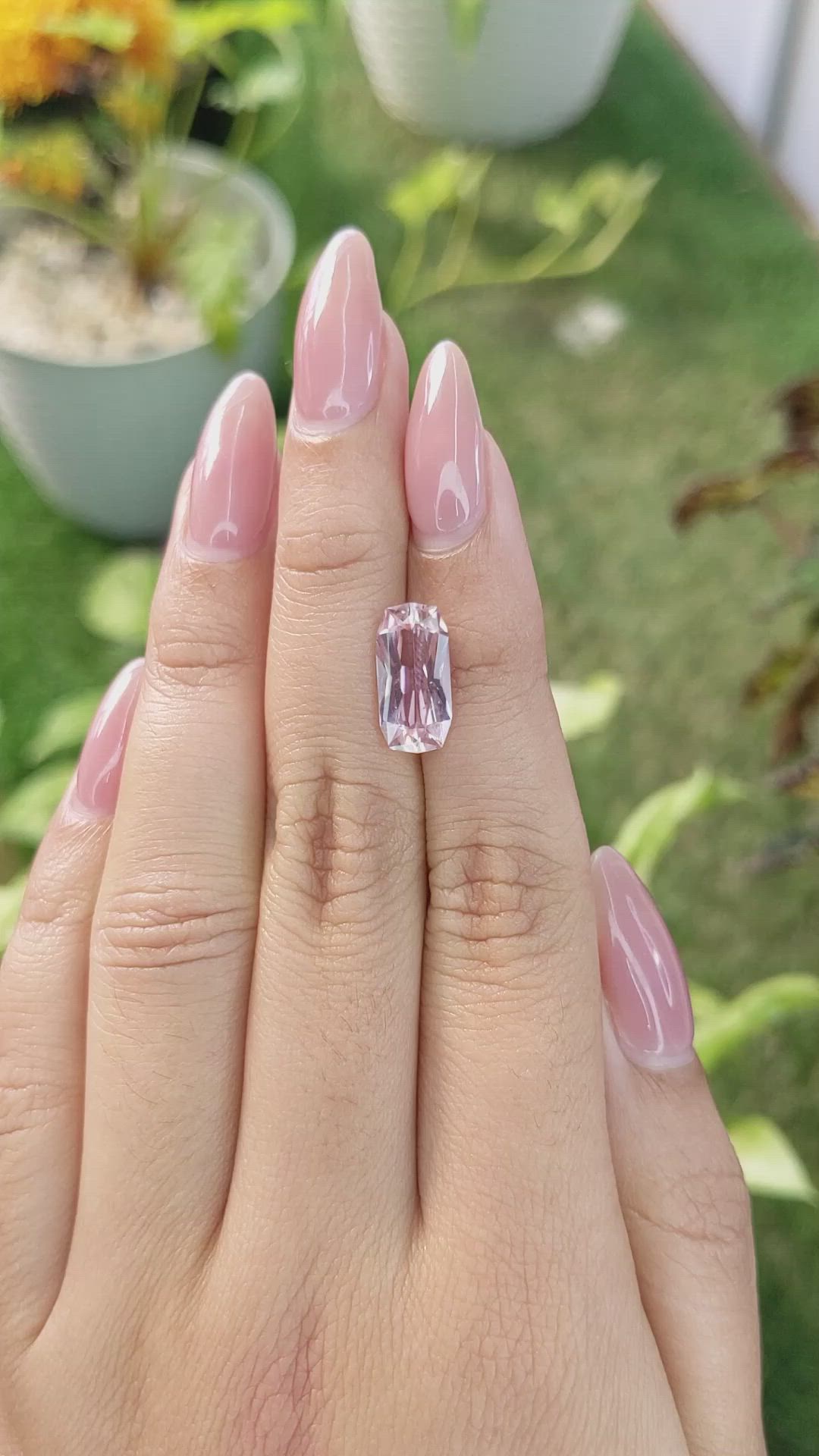 2.68 Ct. Tourmaline from Ceylon (Sri Lanka) Size Video