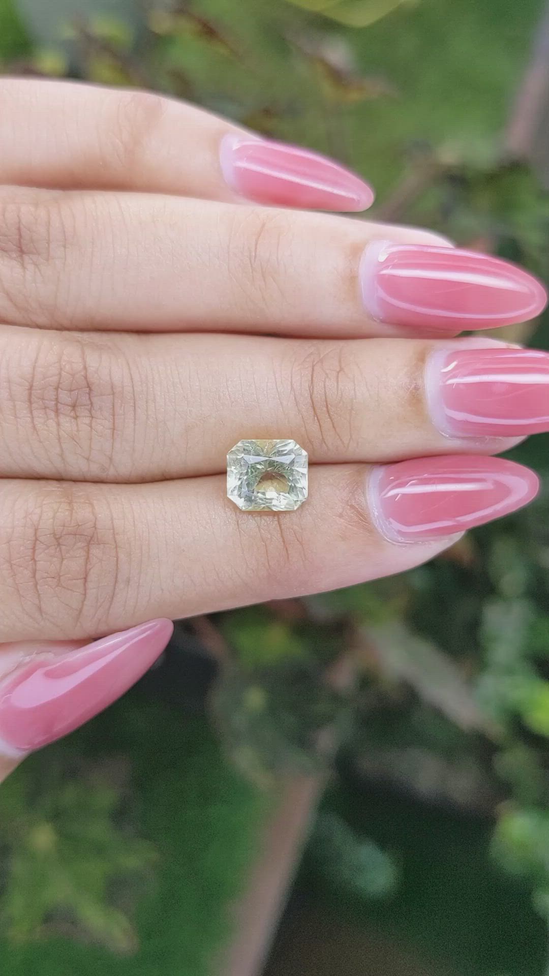 2.37 Ct. Tourmaline from Ceylon (Sri Lanka) Size Video