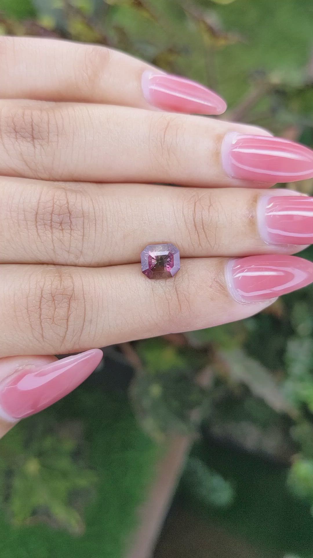 1.43 Ct. Tourmaline from Ceylon (Sri Lanka) Size Video