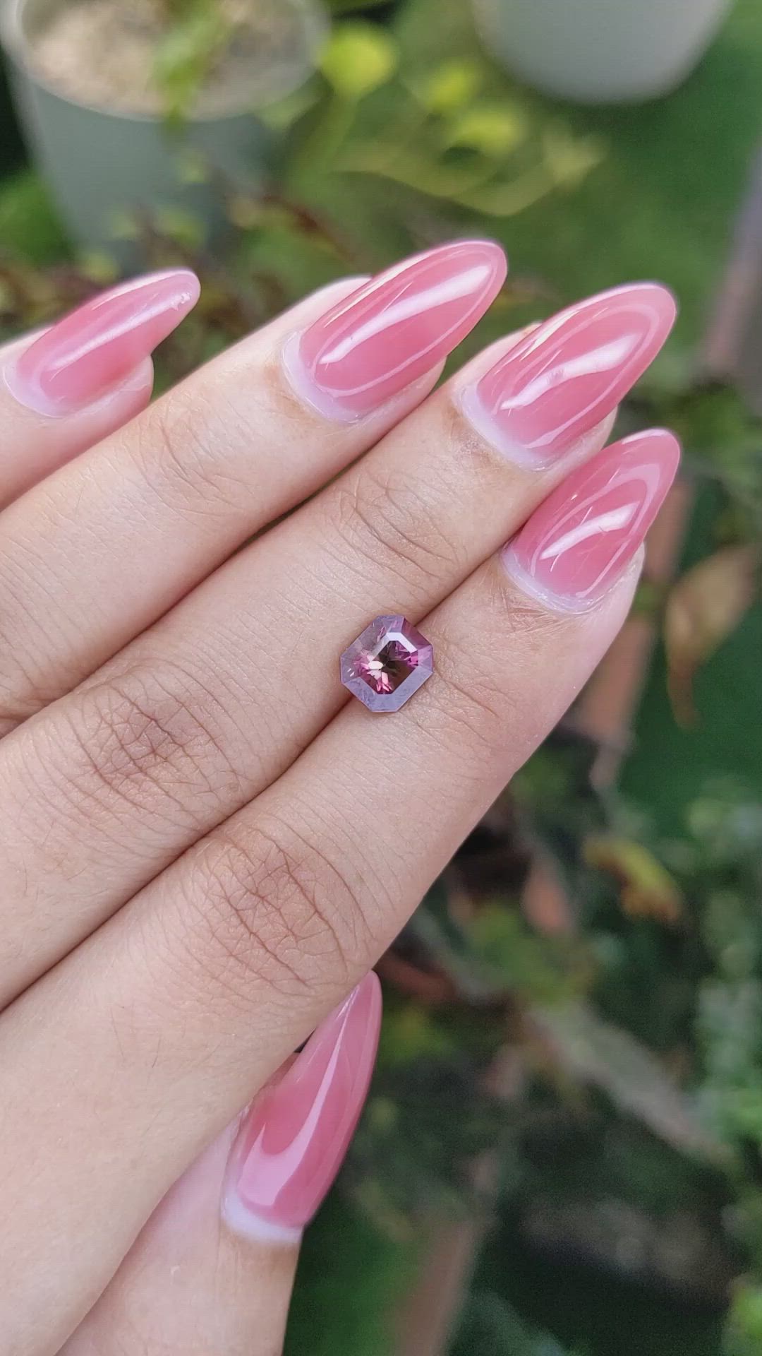 1.43 Ct. Tourmaline from Ceylon (Sri Lanka) Size Video