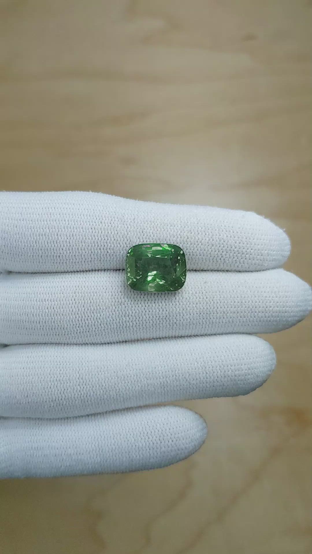 10.09 Ct. Alexandrite from Russia Size Video