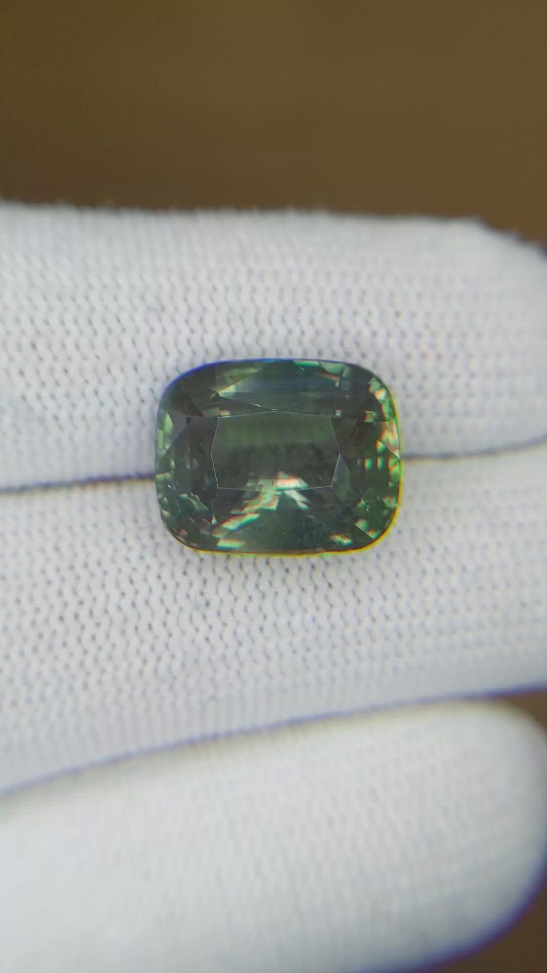 10.09 Ct. Alexandrite from Russia Size Video