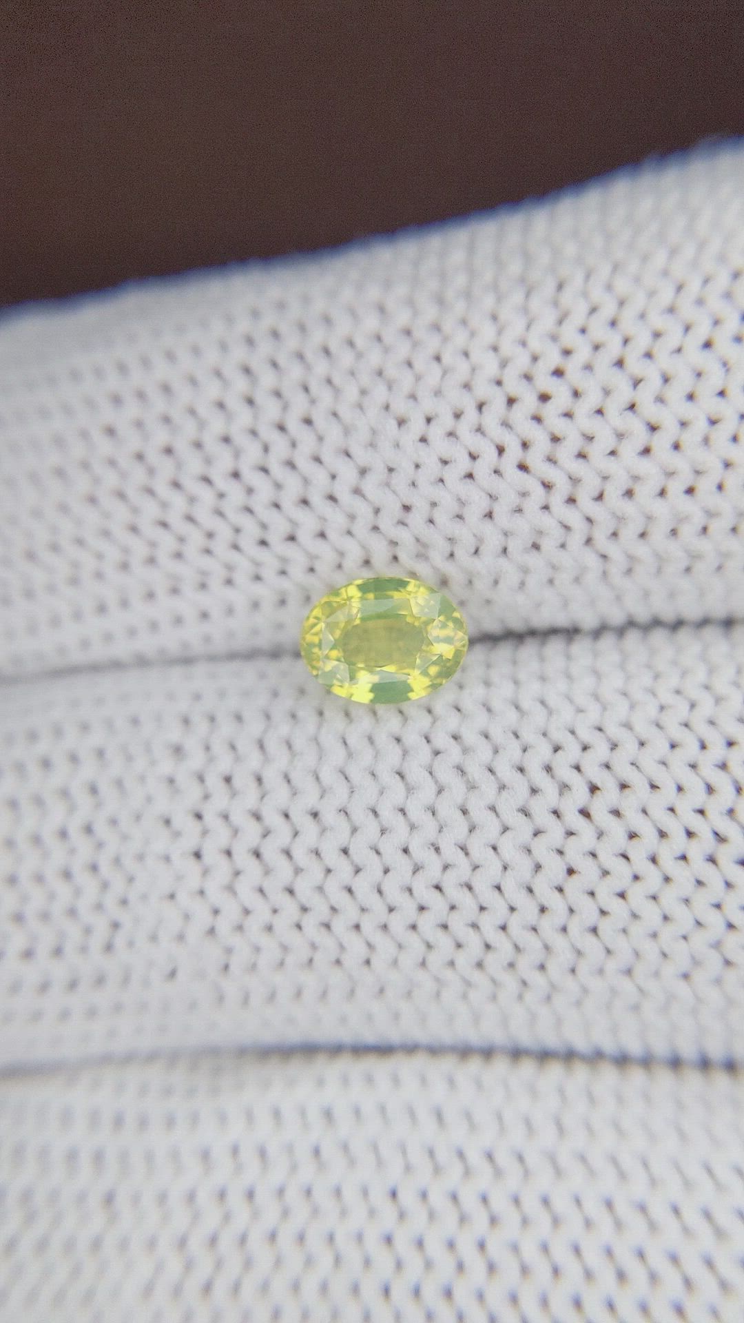 1.01 Ct. Chrysoberyl from Madagascar Size Video