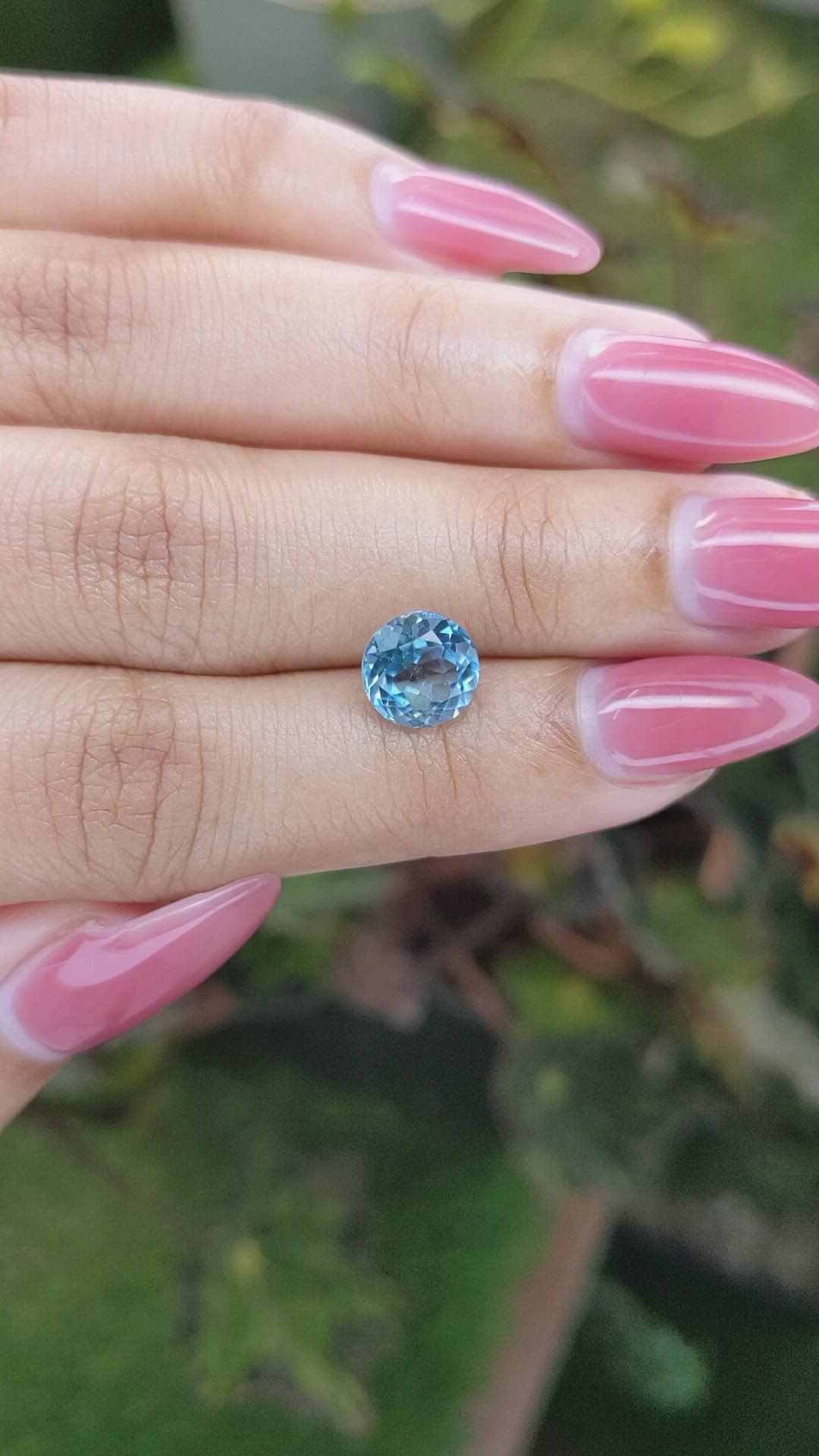 2.54 Ct. Topaz from Brazil Size Video