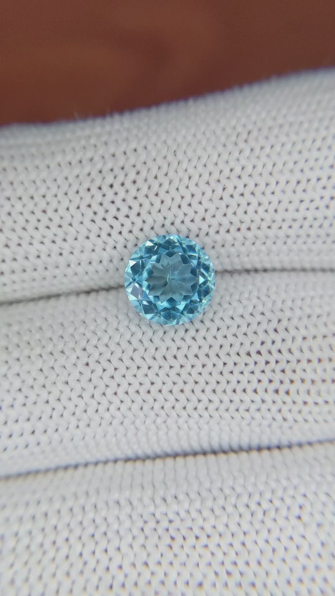 2.54 Ct. Topaz from Brazil Size Video