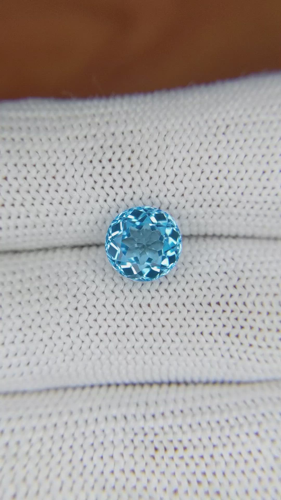 2.85 Ct. Topaz from Brazil Size Video