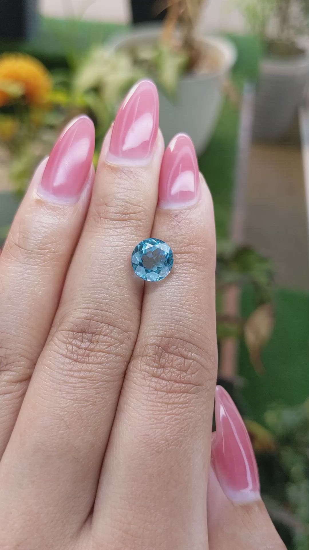 2.85 Ct. Topaz from Brazil Size Video