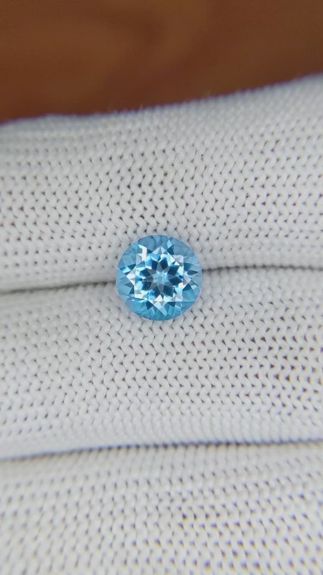 2.19 Ct. Topaz from Brazil Size Video