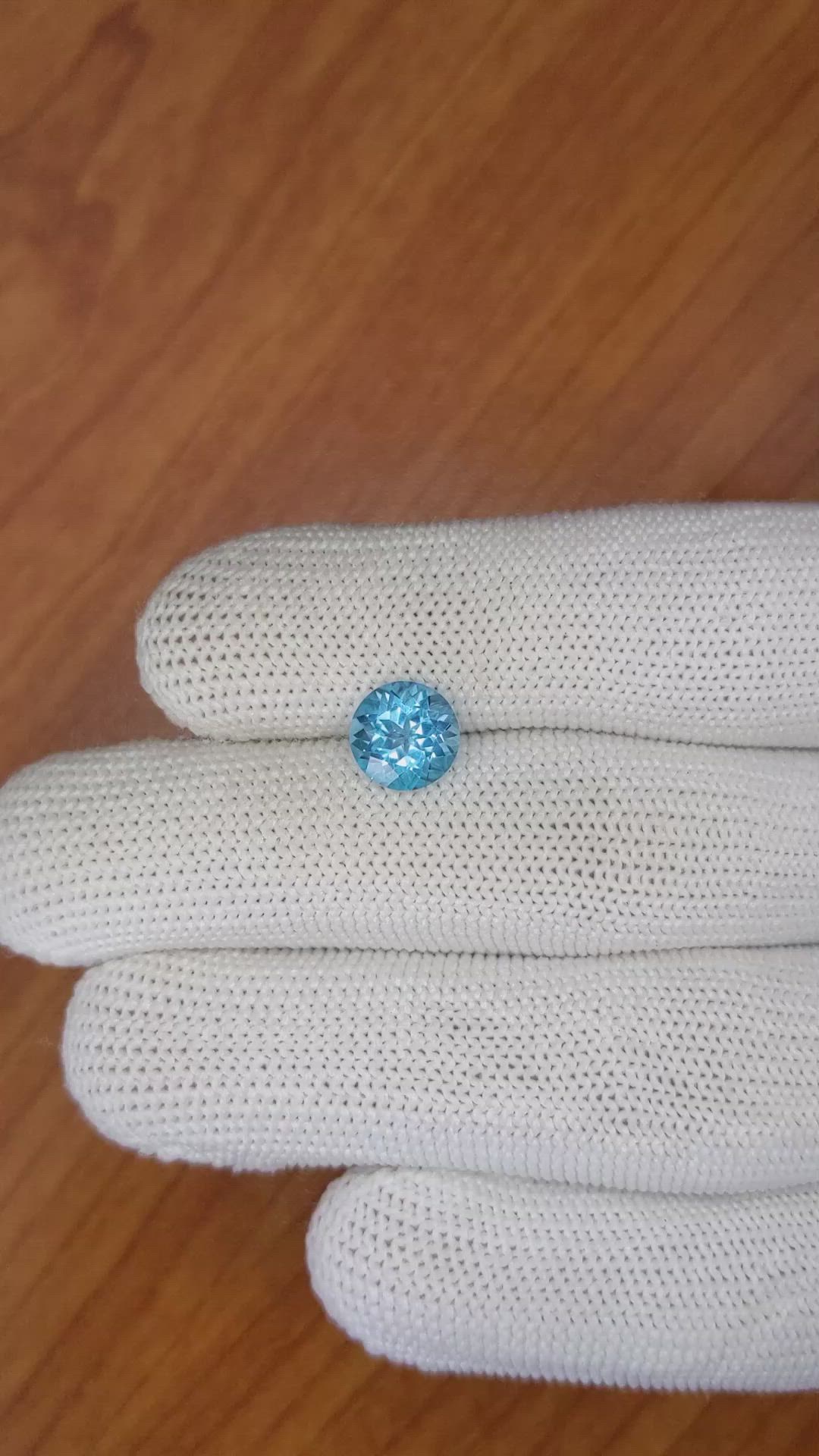 2.19 Ct. Topaz from Brazil Size Video