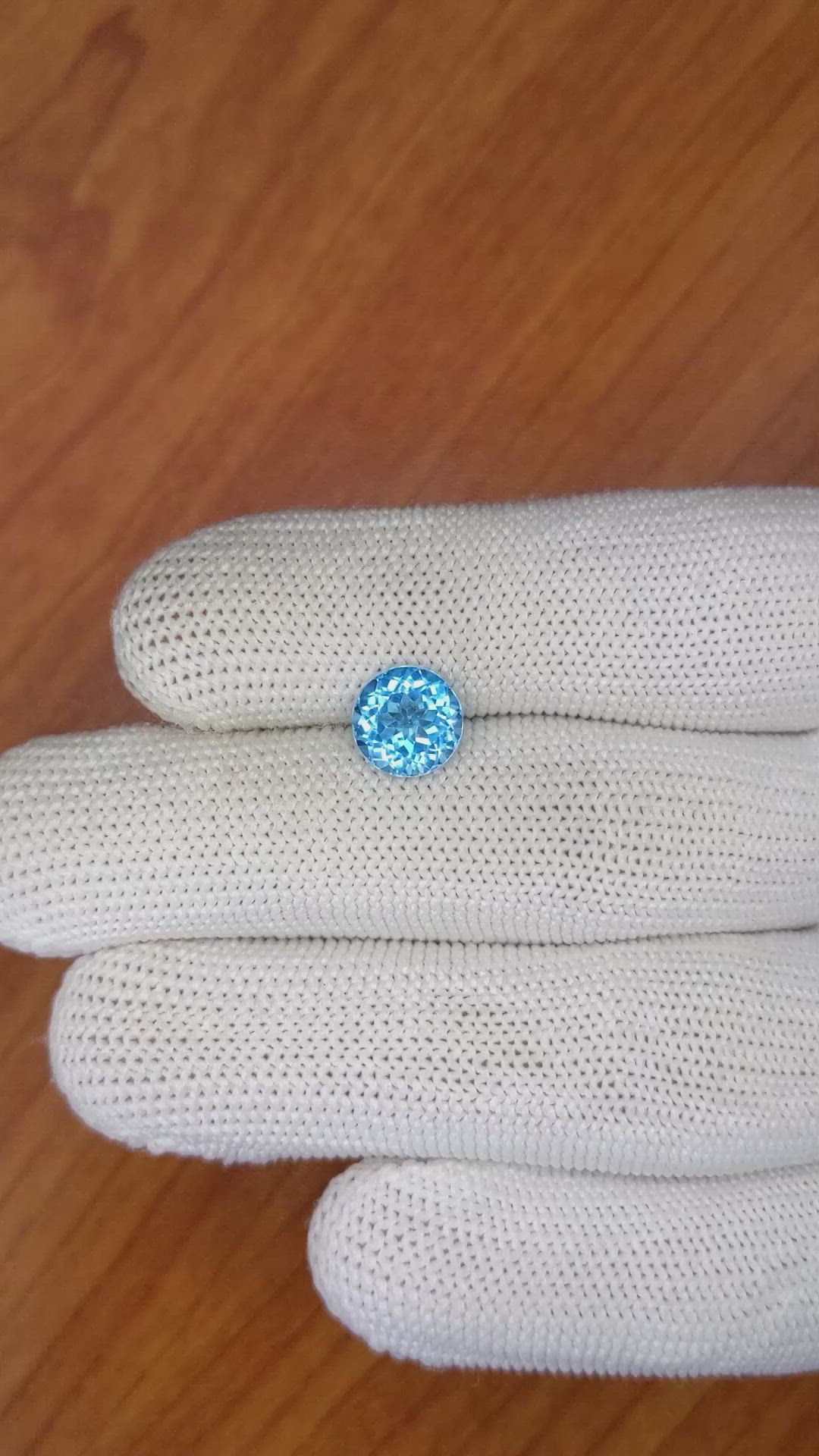 2.46 Ct. Topaz from Brazil Size Video