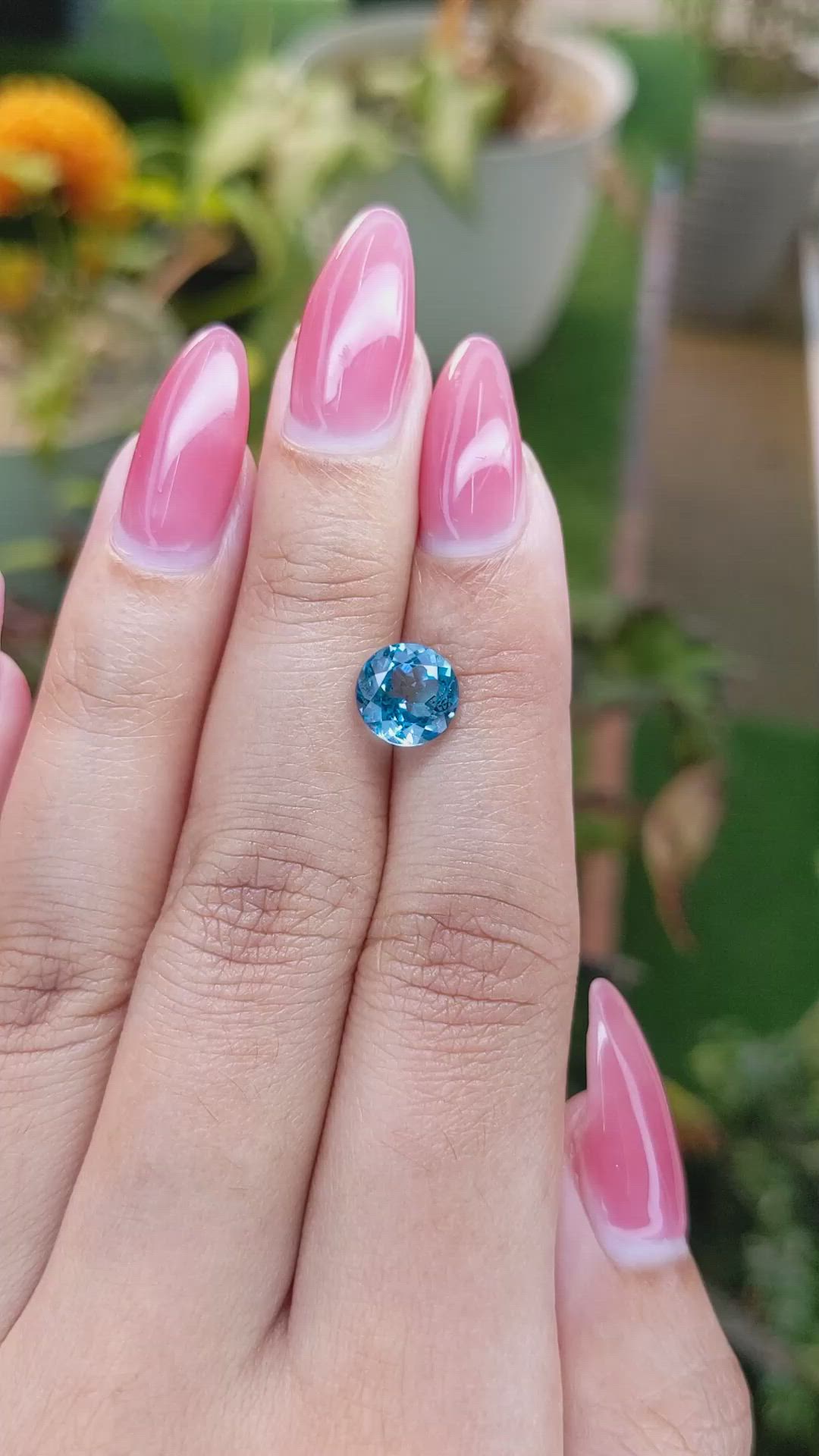 2.46 Ct. Topaz from Brazil Size Video