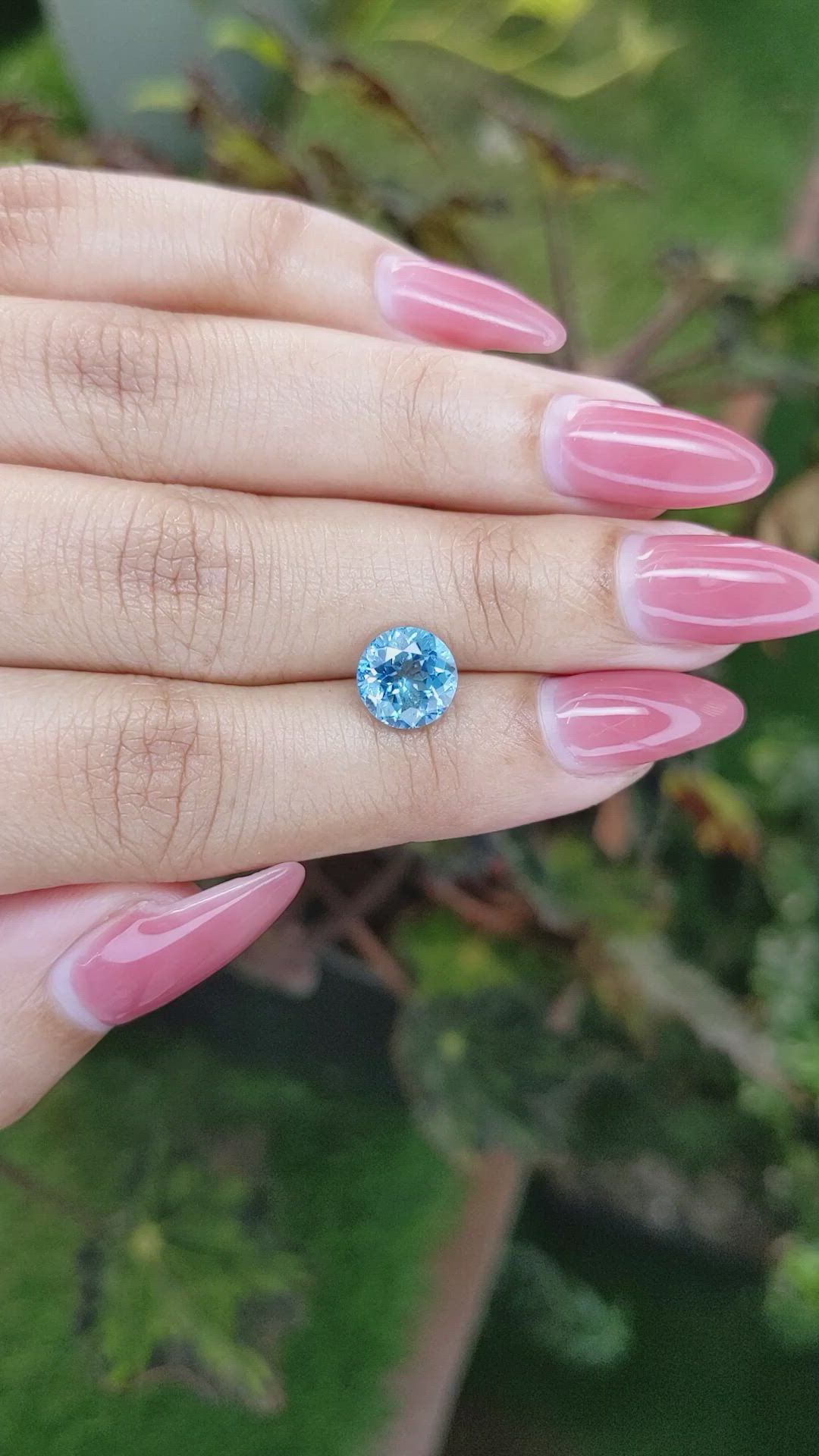 2.54 Ct. Topaz from Brazil Size Video