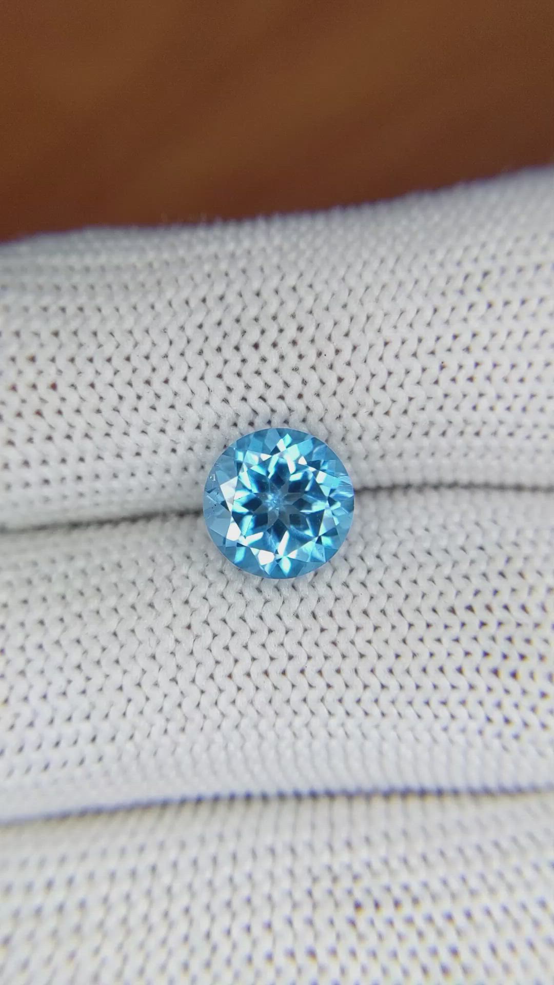 2.64 Ct. Topaz from Brazil Size Video