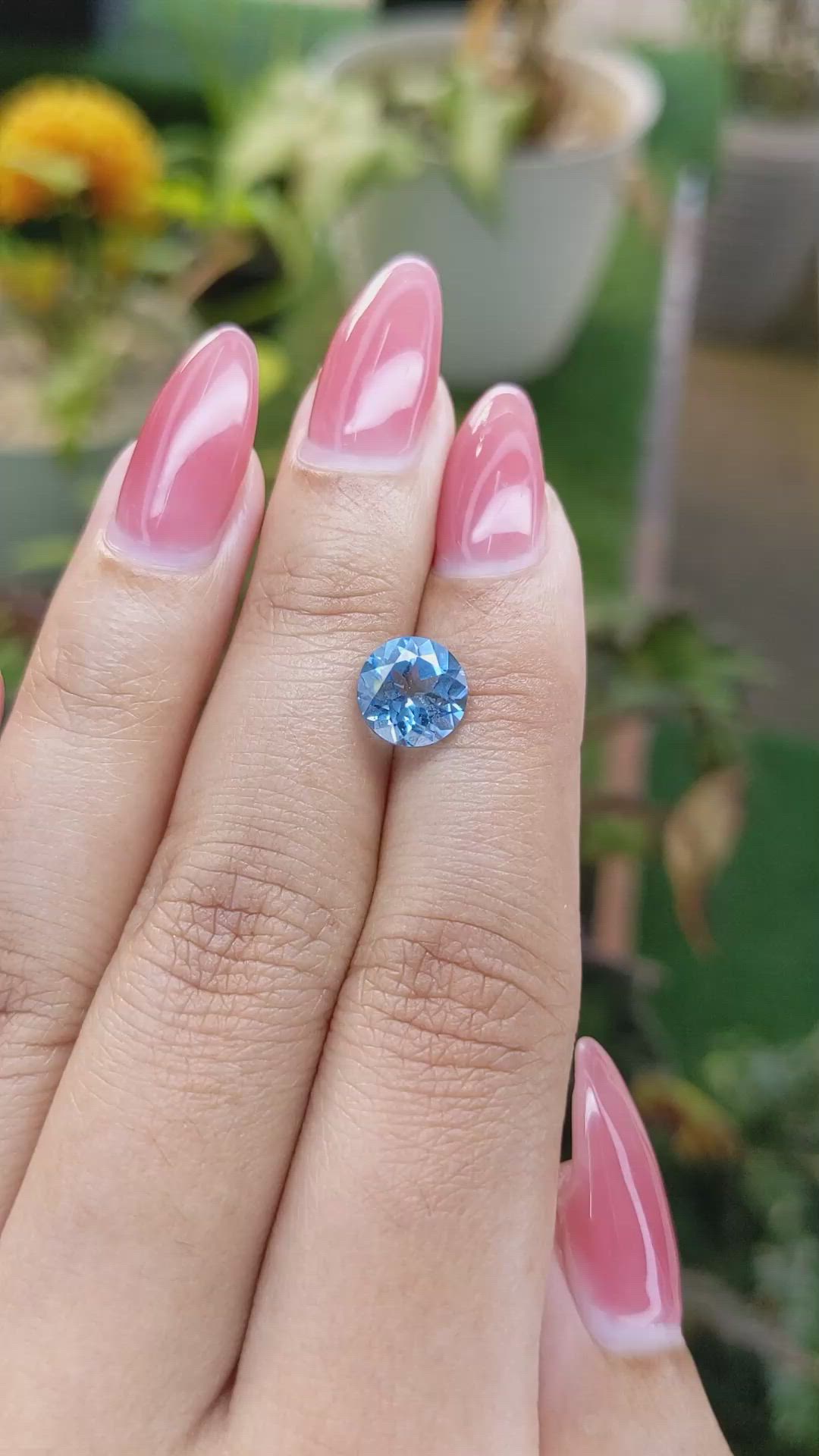 2.35 Ct. Topaz from Brazil Size Video