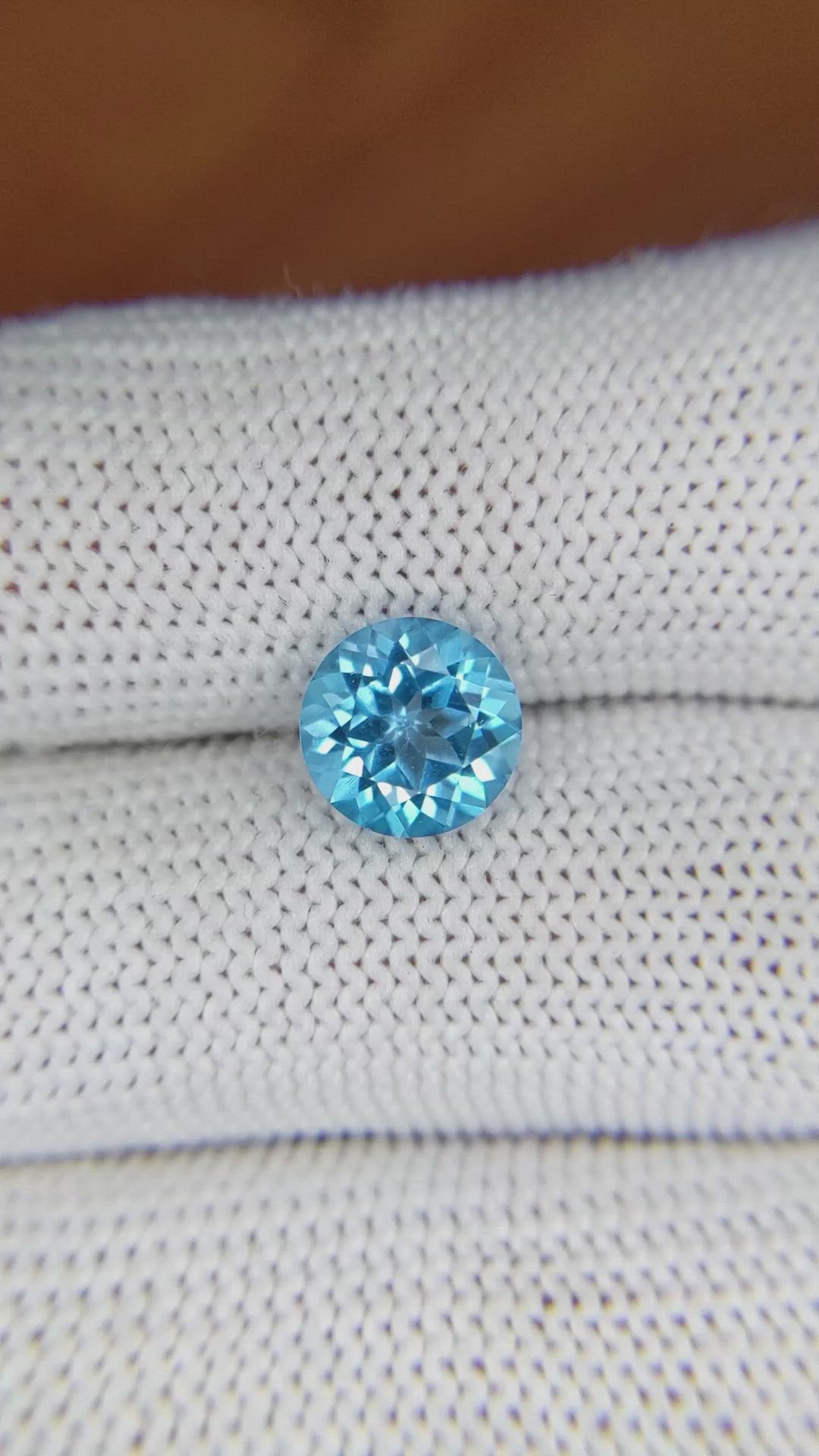 2.35 Ct. Topaz from Brazil Size Video