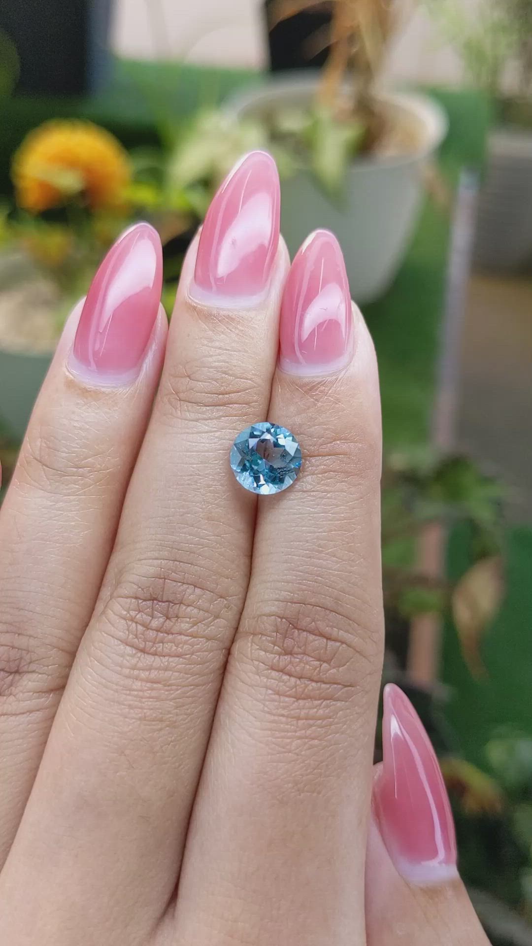 2.33 Ct. Topaz from Brazil Size Video