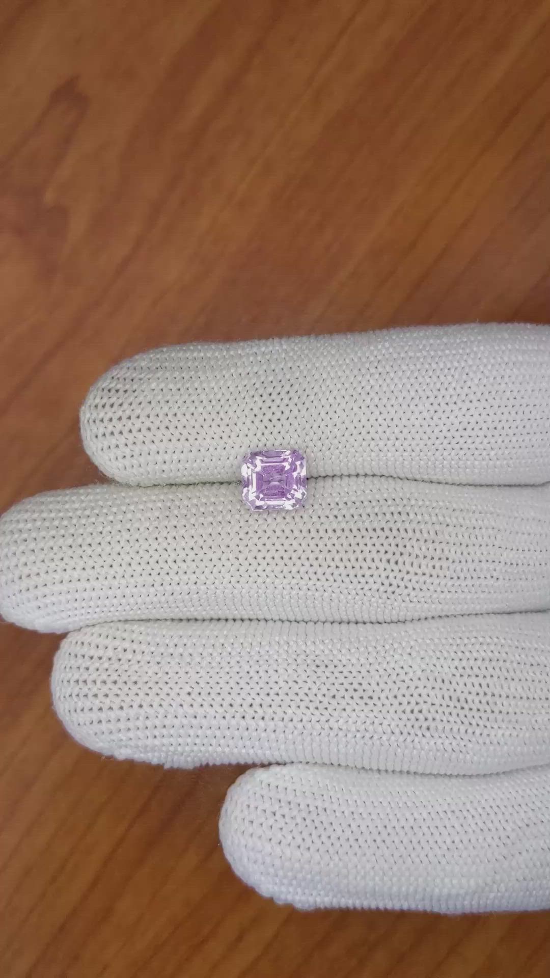 2.48 Ct. Kunzite from Brazil Size Video