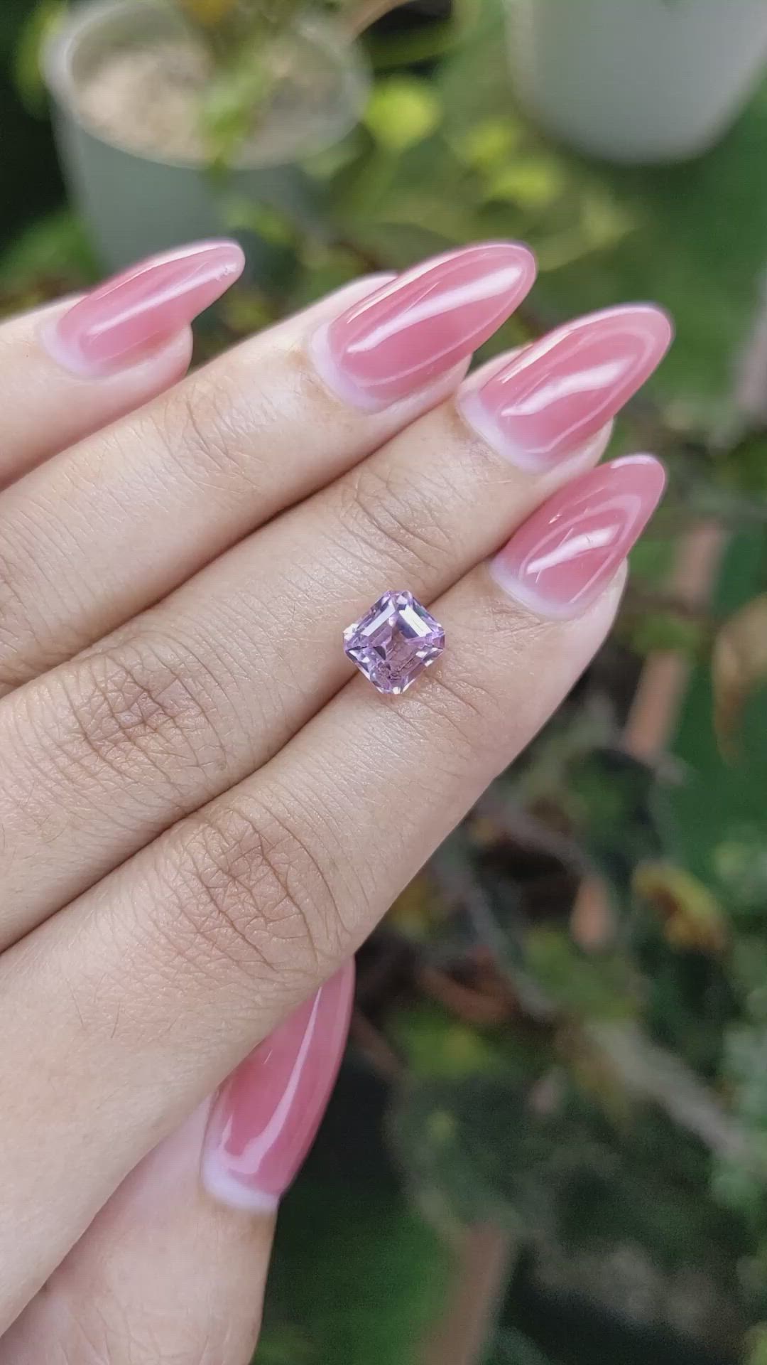 2.48 Ct. Kunzite from Brazil Size Video