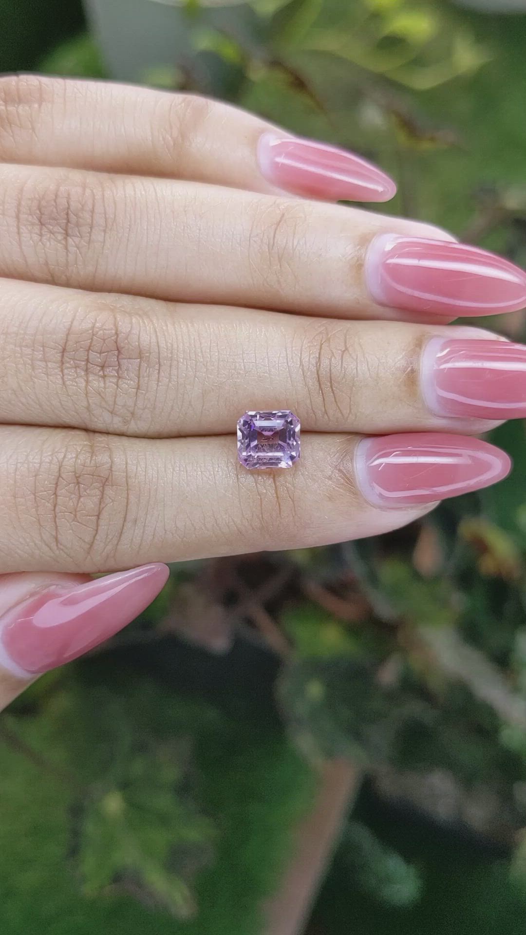2.48 Ct. Kunzite from Brazil Size Video