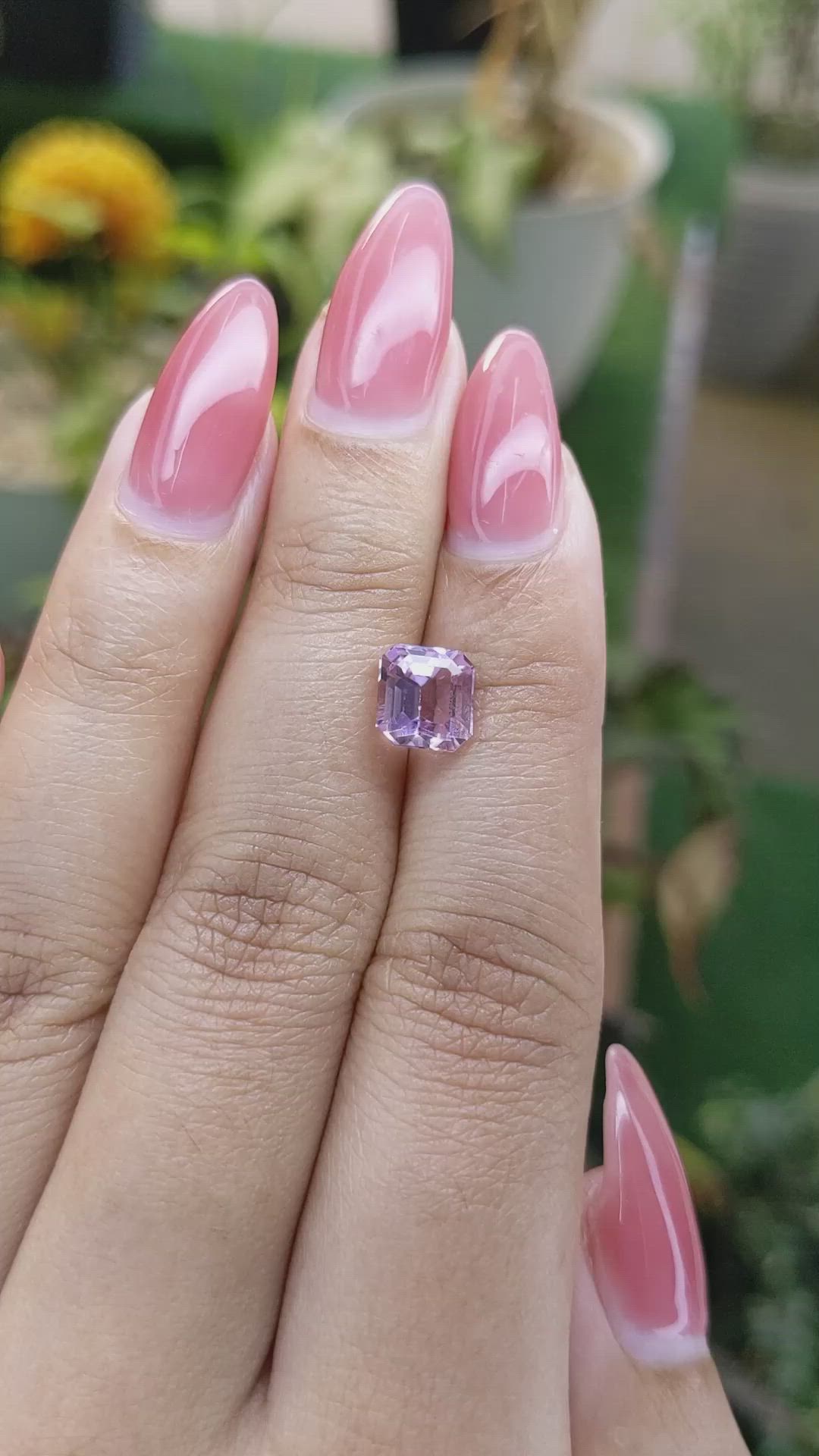 2.30 Ct. Kunzite from Brazil Size Video