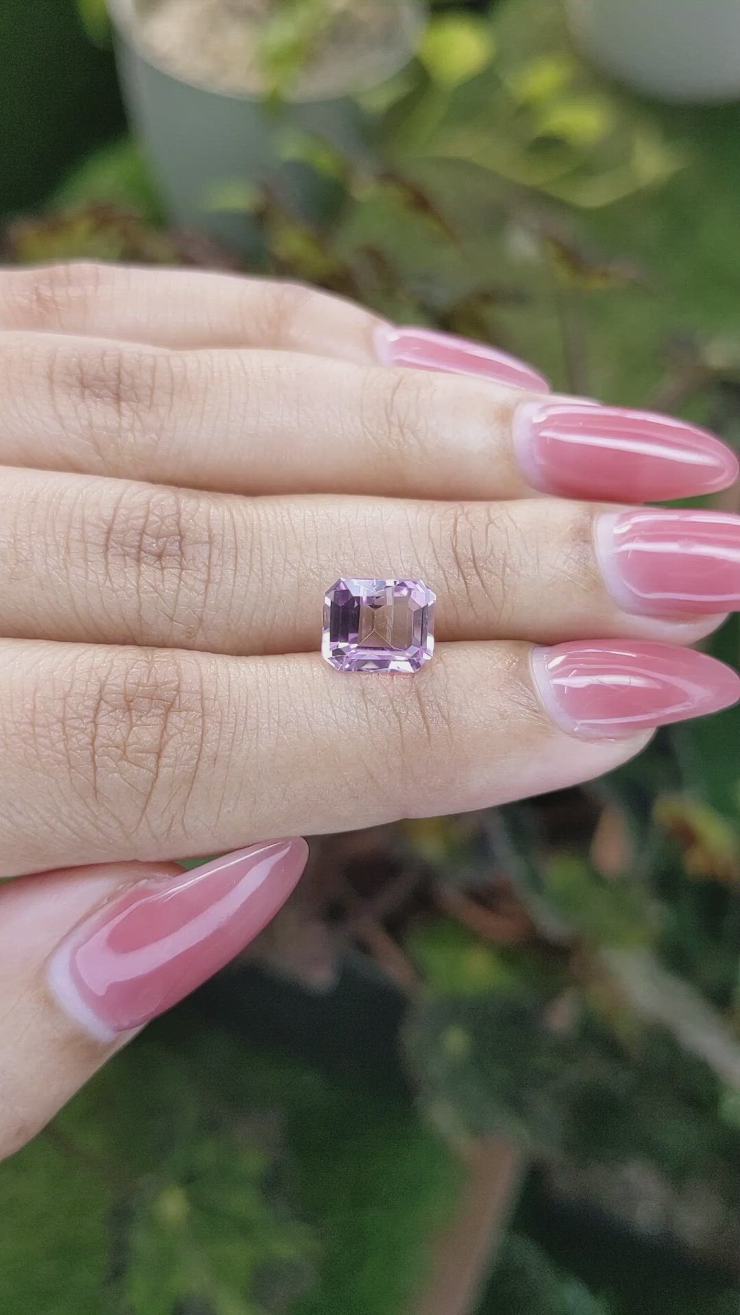 2.91 Ct. Kunzite from Brazil Size Video