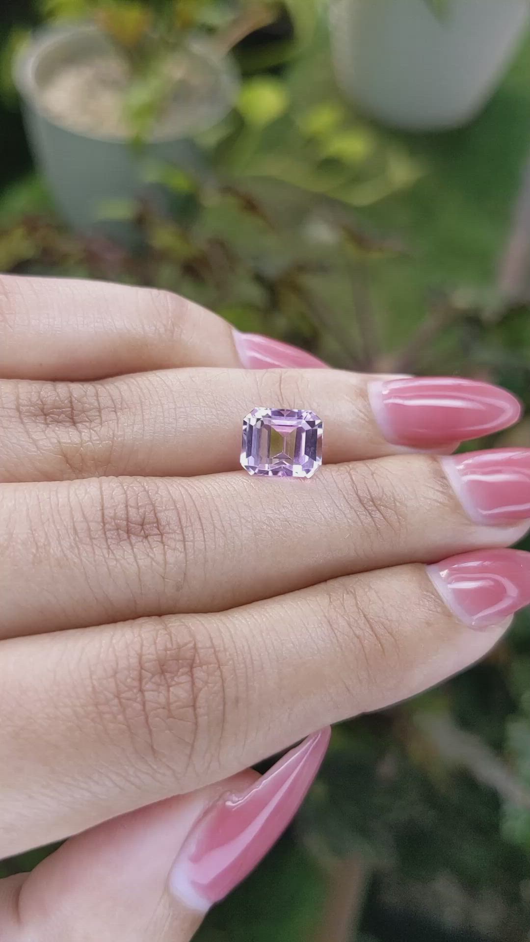 2.91 Ct. Kunzite from Brazil Size Video