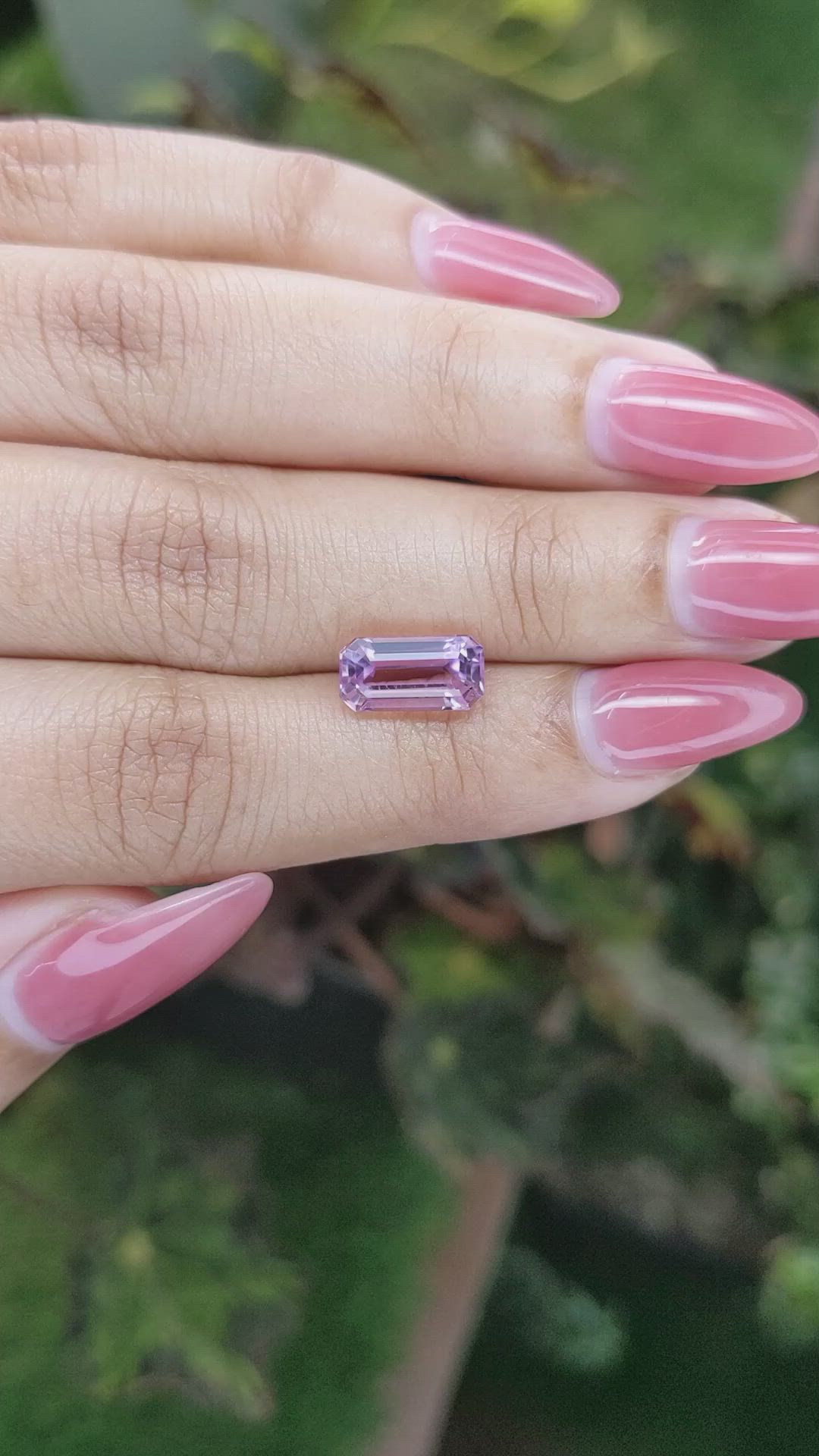2.75 Ct. Kunzite from Brazil Size Video
