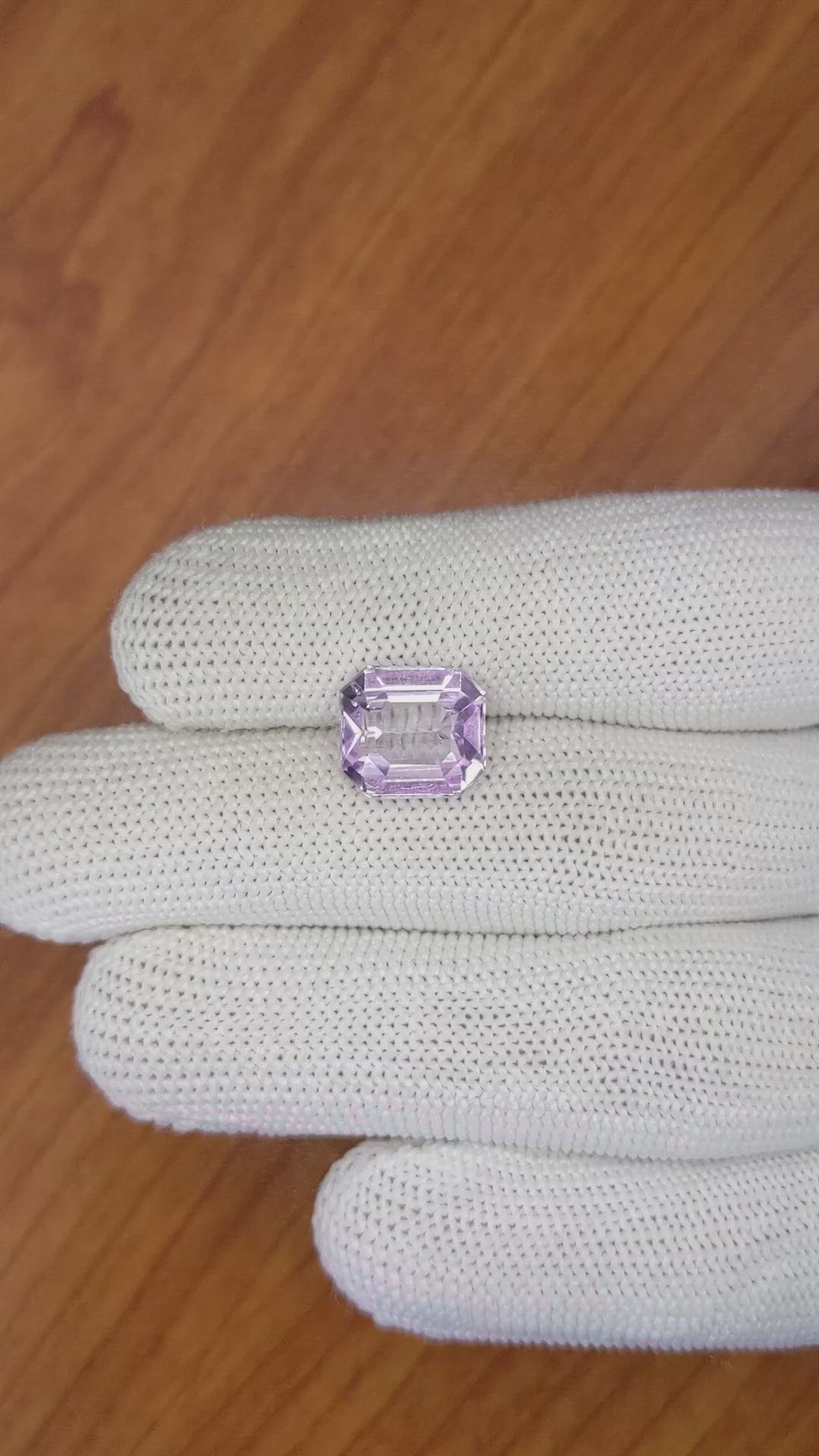 5.44 Ct. Kunzite from Brazil Size Video