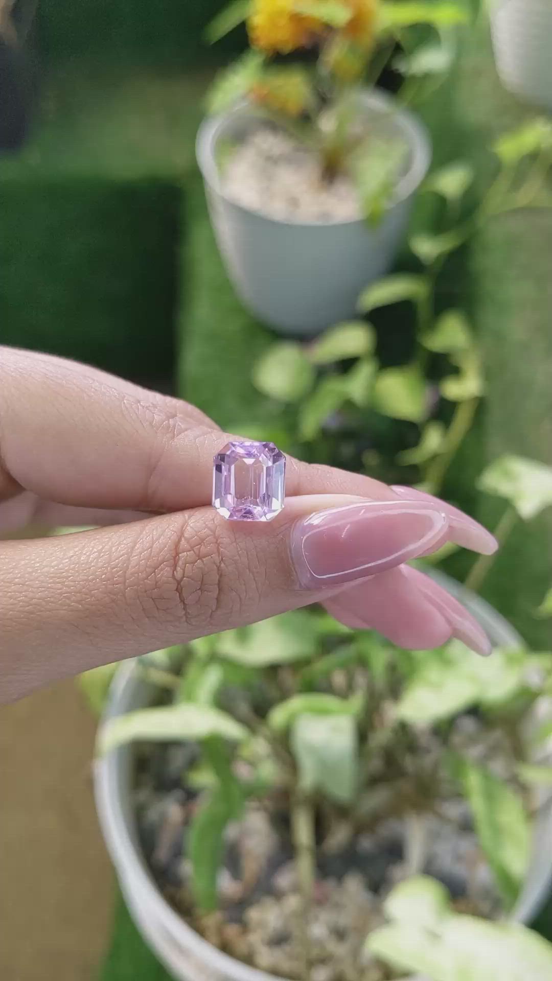 5.44 Ct. Kunzite from Brazil Size Video