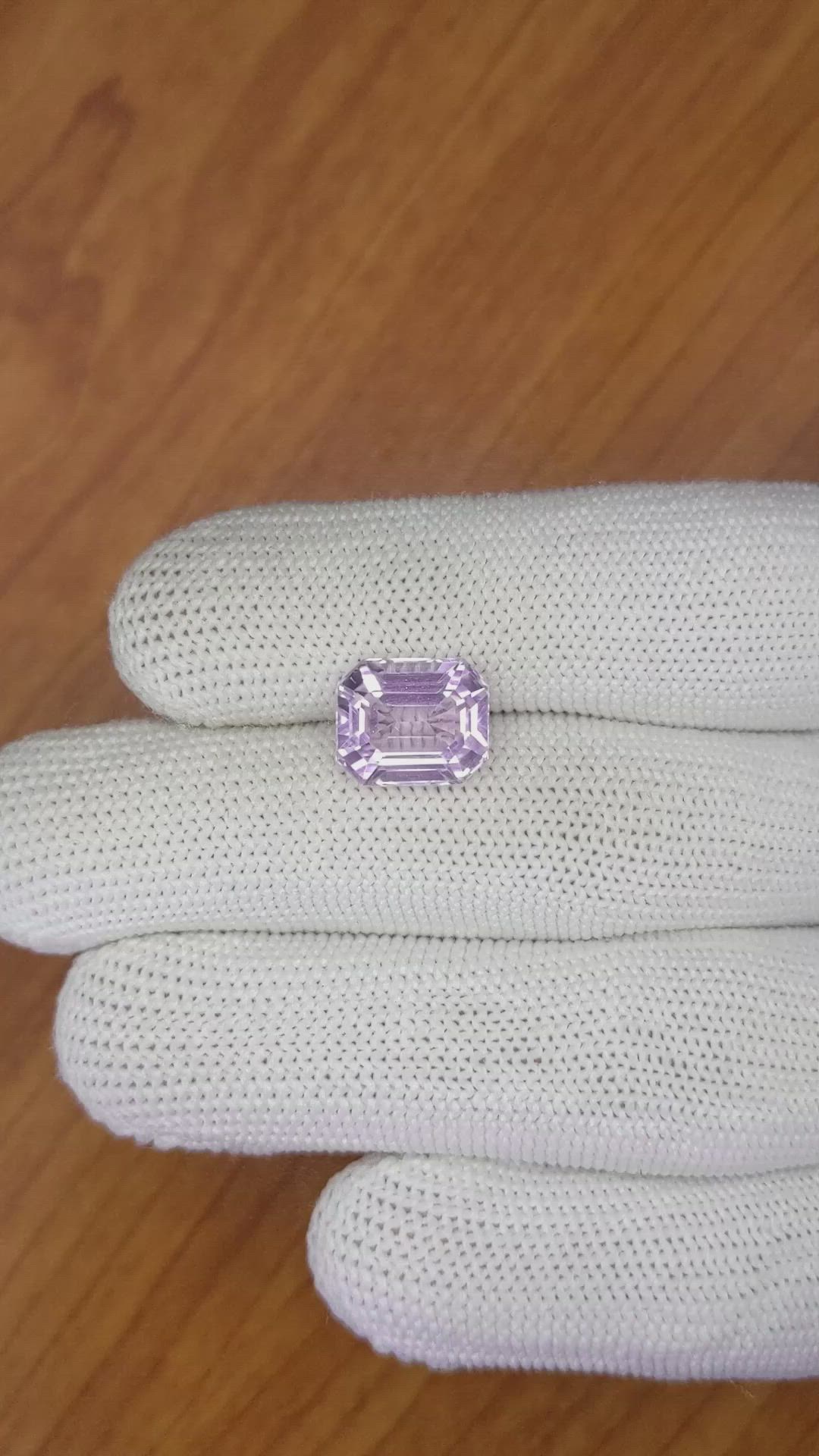 5.24 Ct. Kunzite from Brazil Size Video