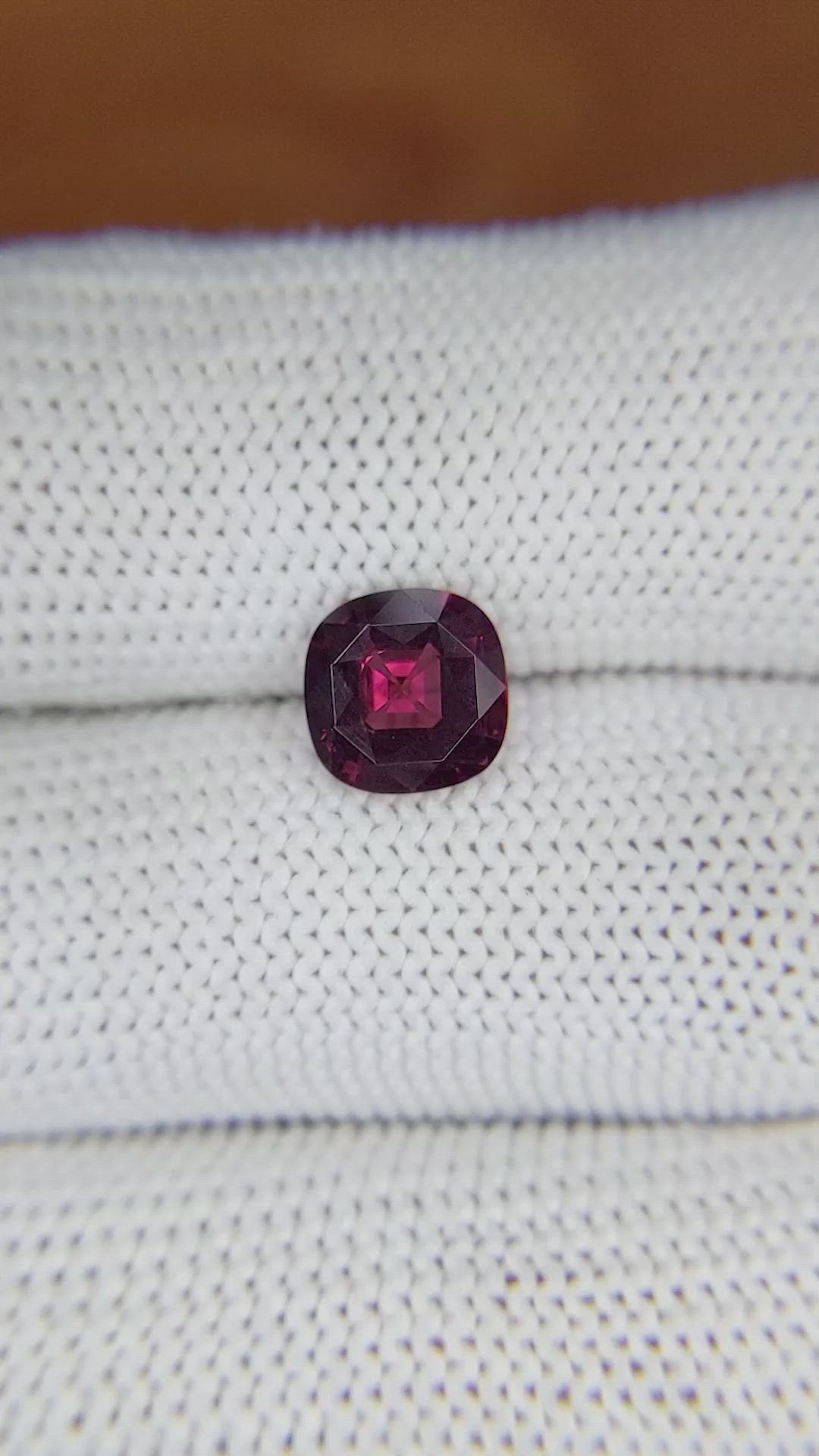 1.72 Ct. Rhodolite Garnet from Ceylon (Sri Lanka) Size Video