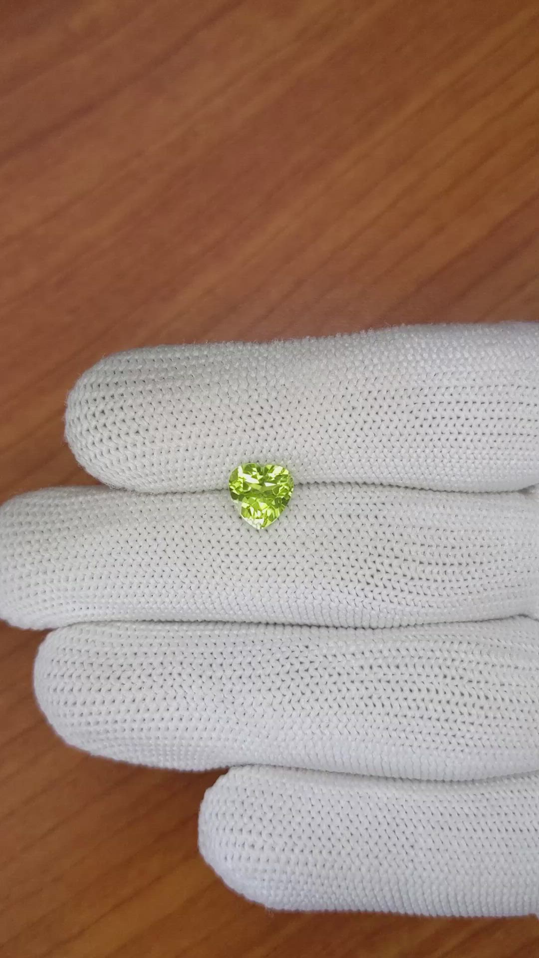 1.47 Ct. Peridot from Pakistan Size Video