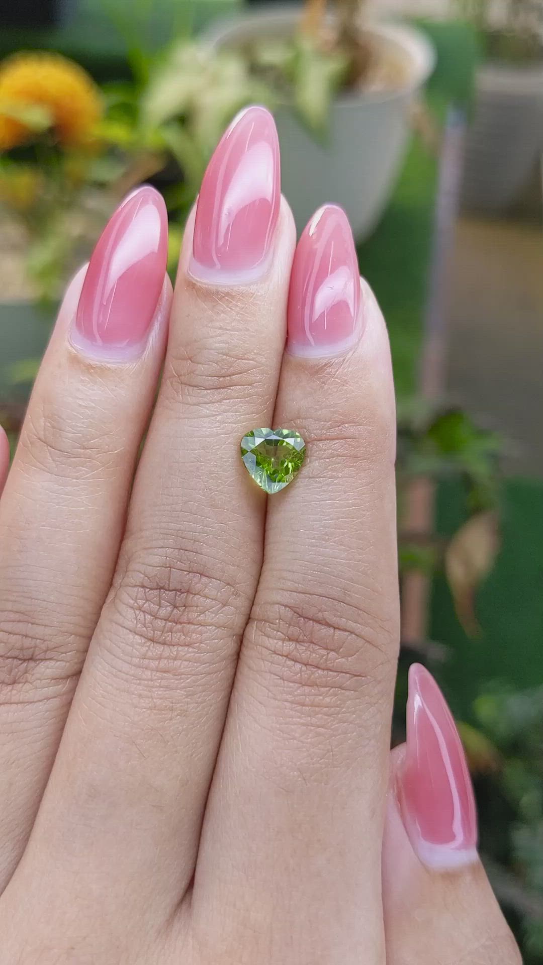 1.47 Ct. Peridot from Pakistan Size Video