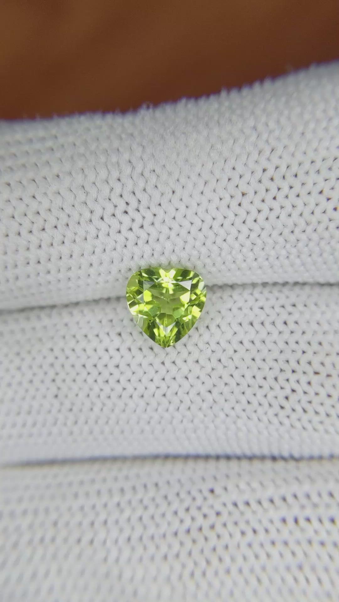 1.47 Ct. Peridot from Pakistan Size Video