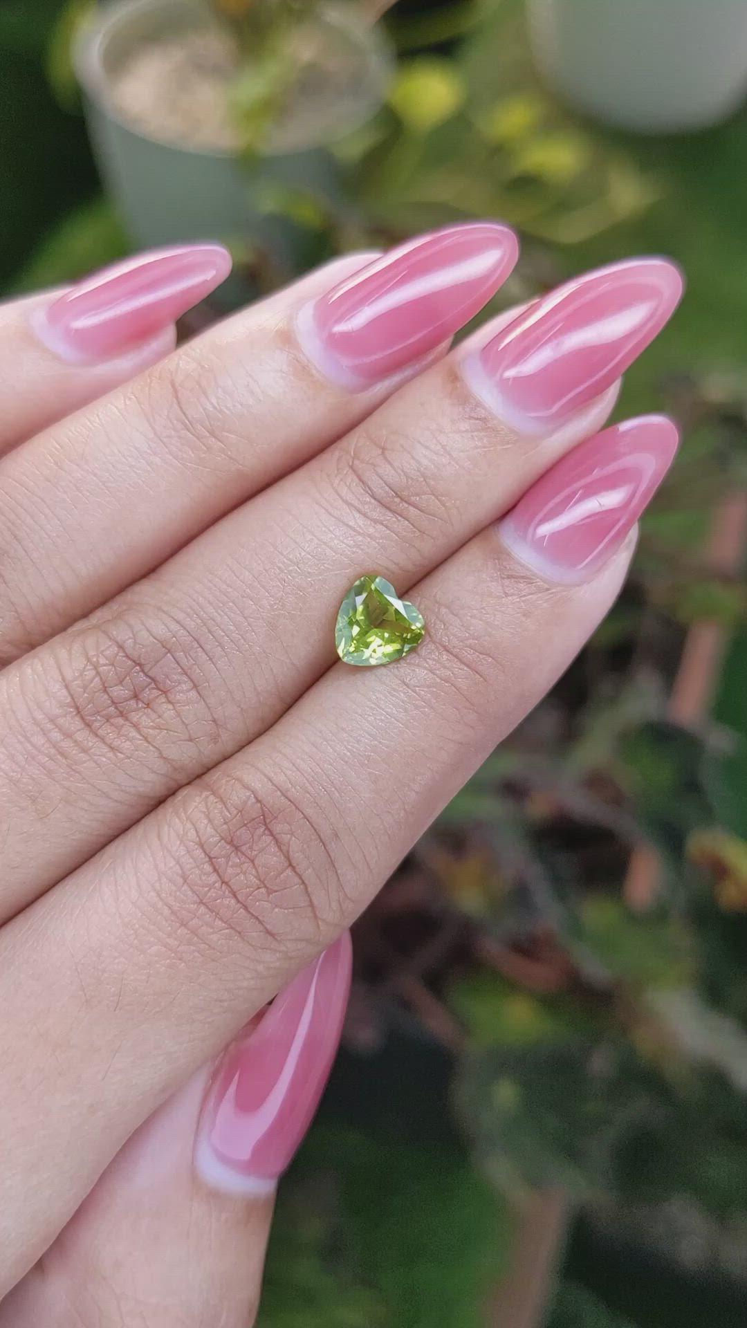 1.29 Ct. Peridot from Pakistan Size Video