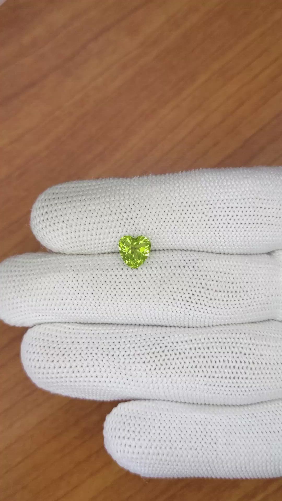 1.29 Ct. Peridot from Pakistan Size Video
