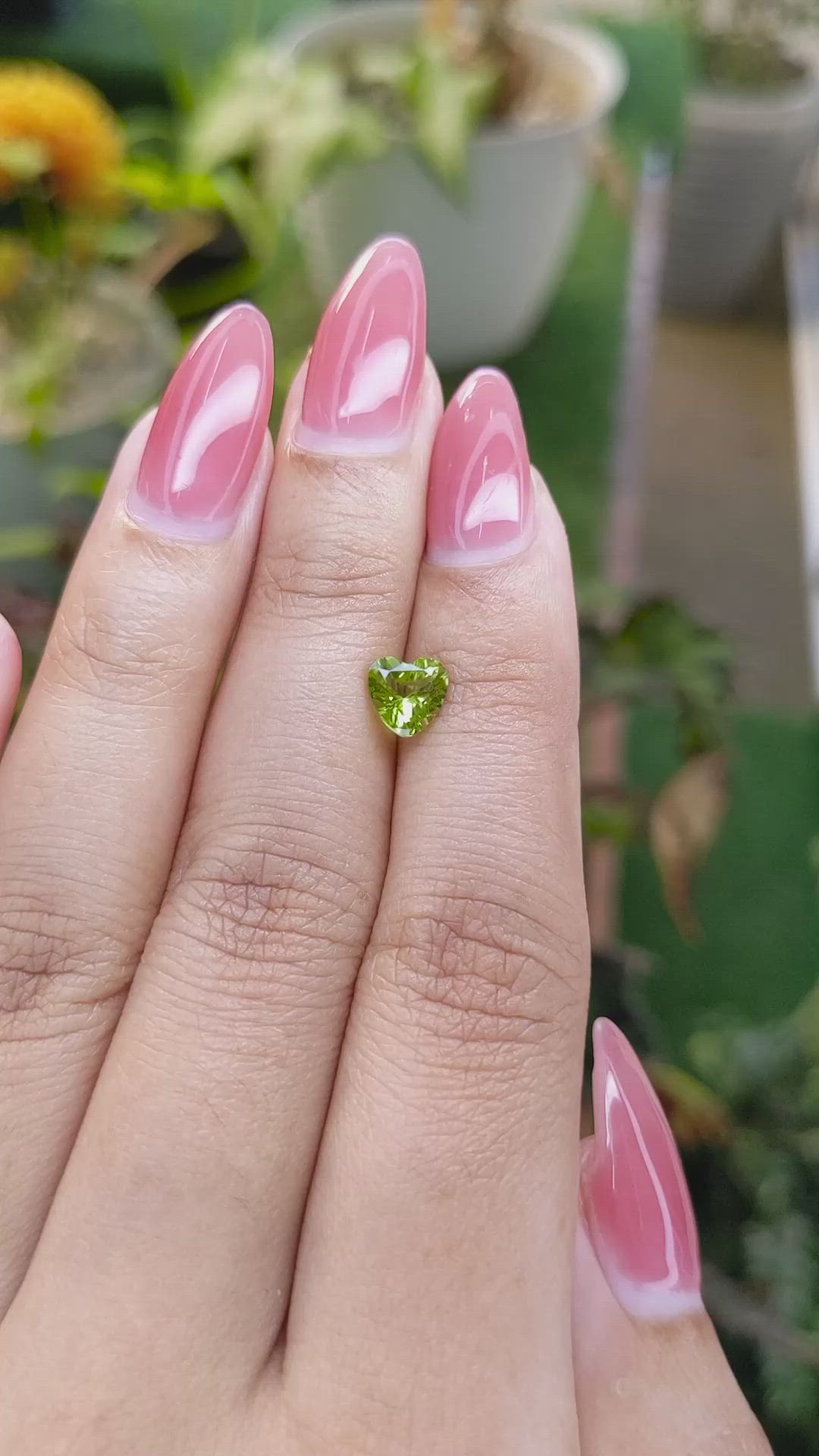 1.01 Ct. Peridot from Pakistan Size Video