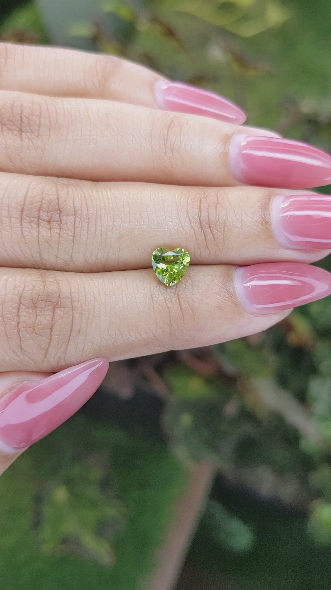 1.01 Ct. Peridot from Pakistan Size Video