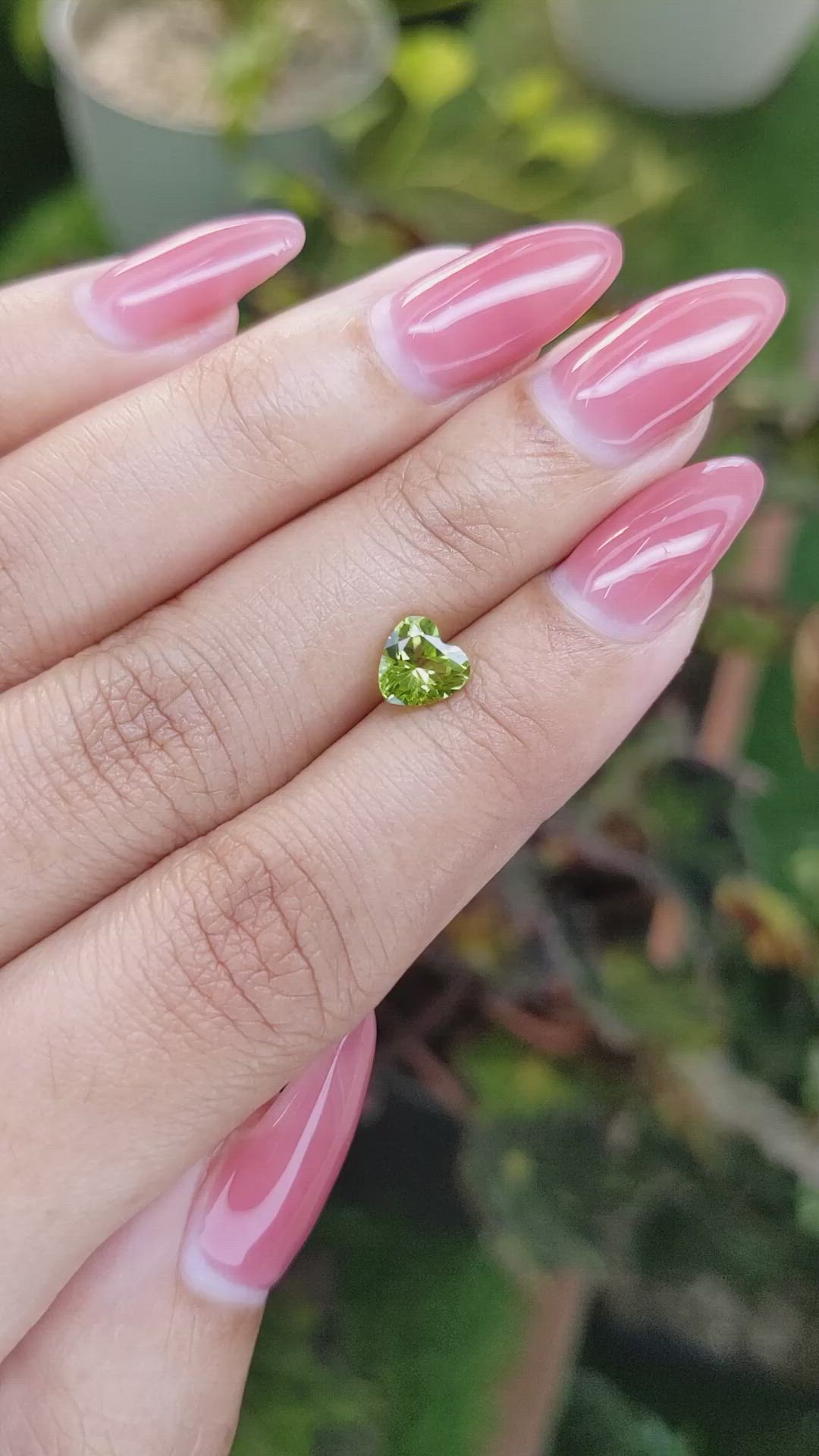1.01 Ct. Peridot from Pakistan Size Video