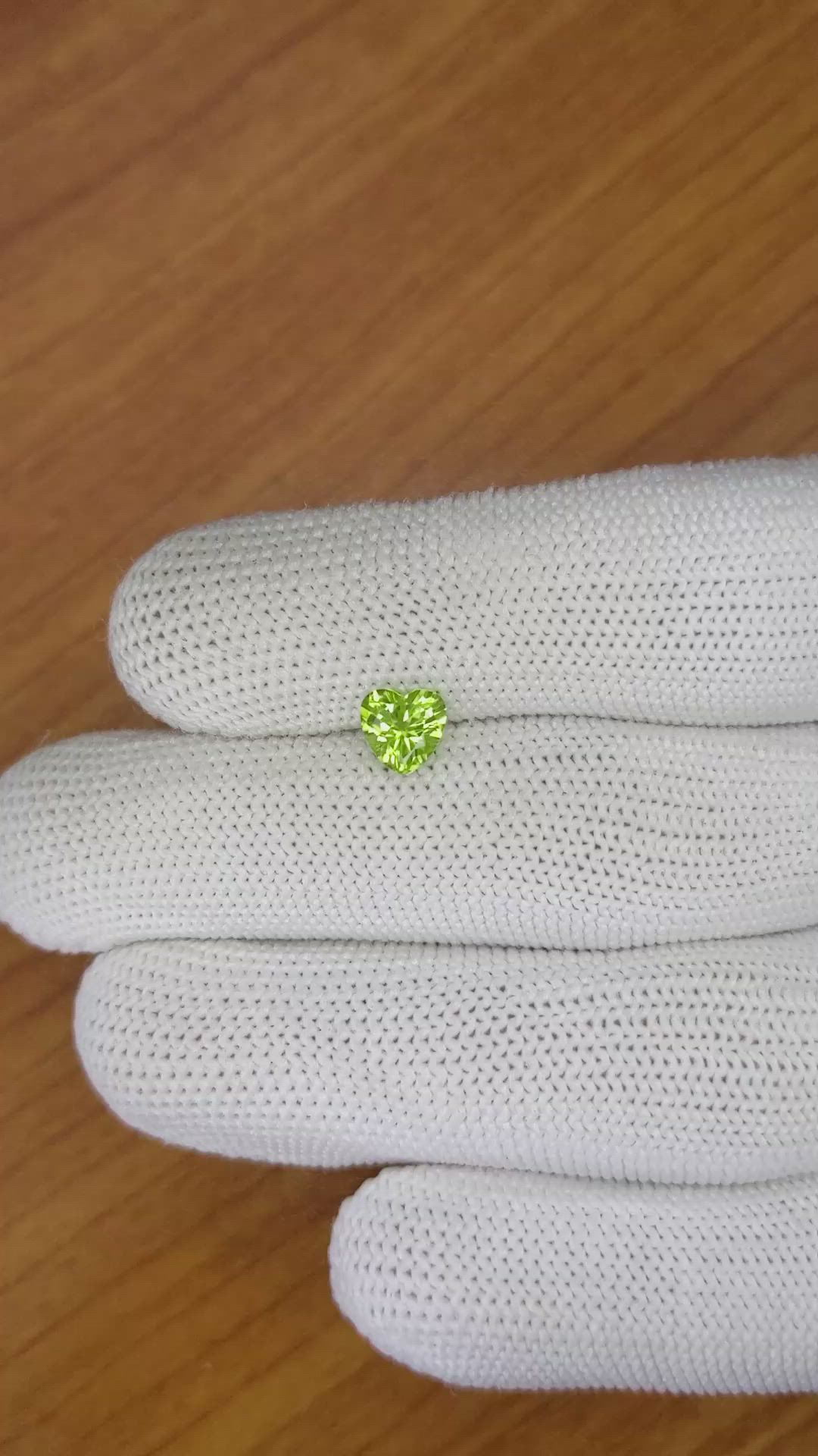 1.08 Ct. Peridot from Pakistan Size Video