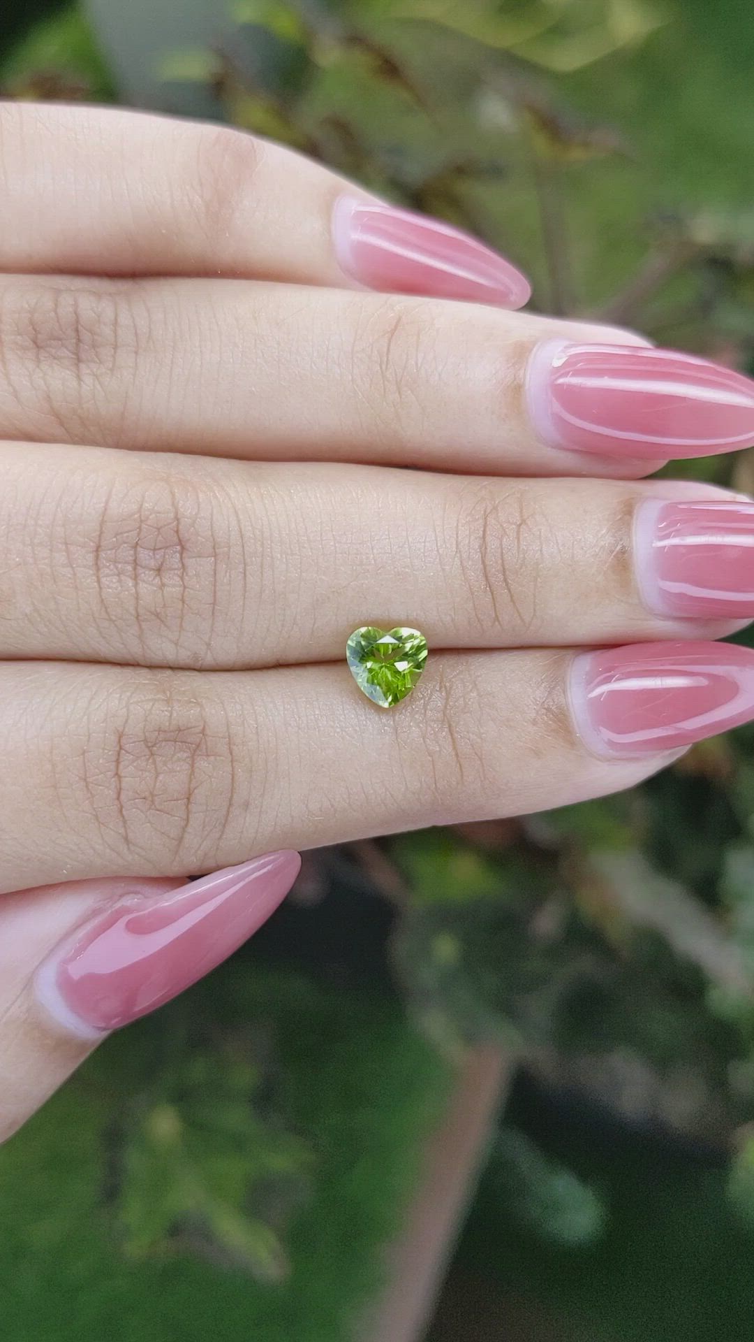 1.08 Ct. Peridot from Pakistan Size Video