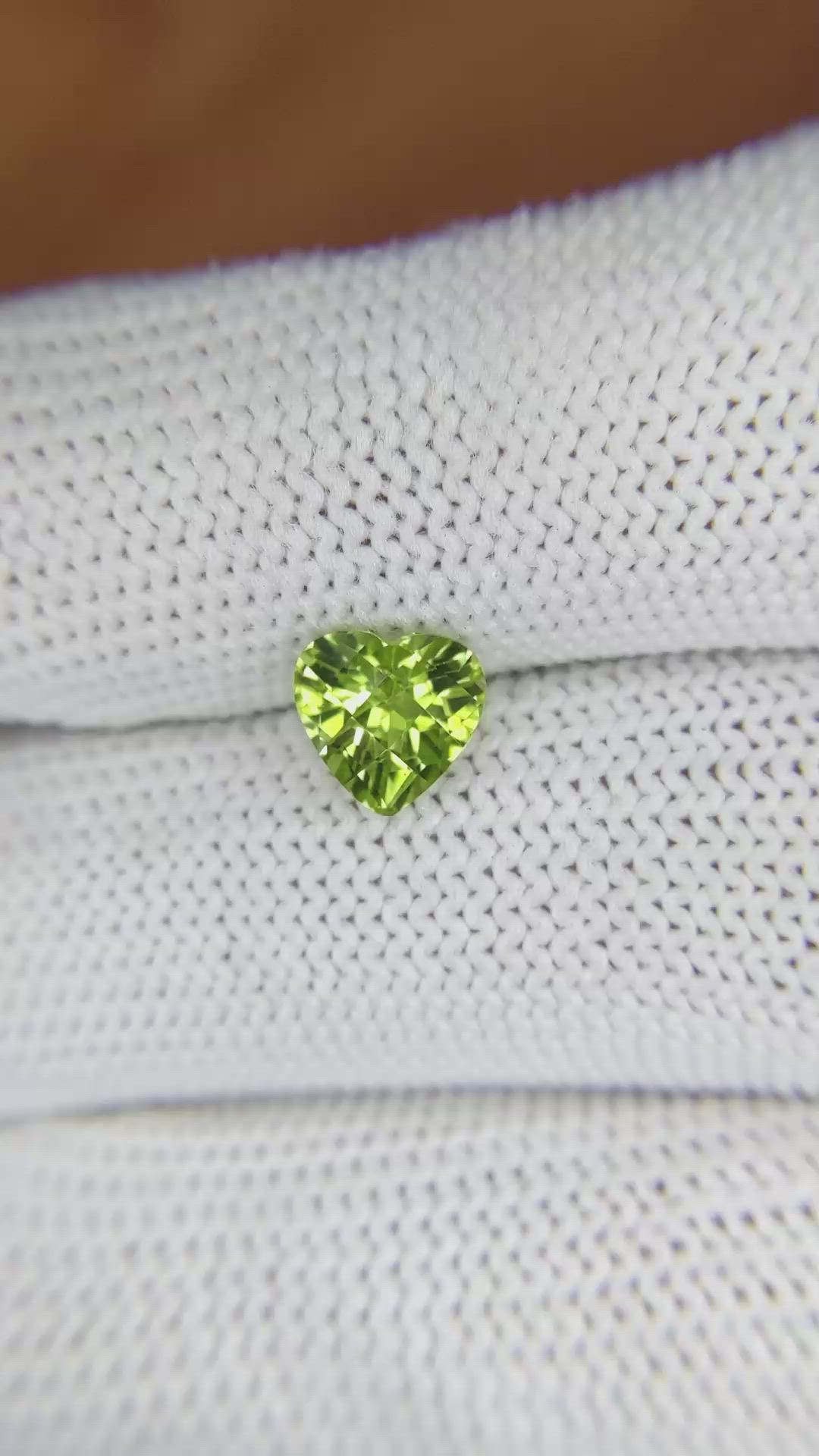 1.45 Ct. Peridot from Pakistan Size Video