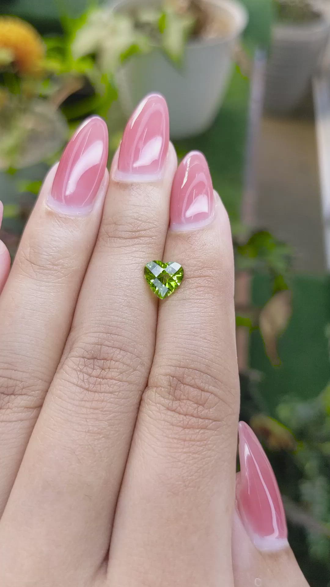 1.45 Ct. Peridot from Pakistan Size Video