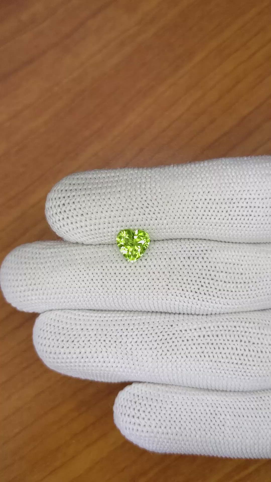 1.41 Ct. Peridot from Pakistan Size Video